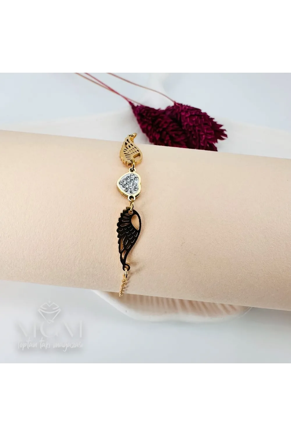 Çelik Bileklikler 16+5 Cm Uzatma Payı - Kbl0080