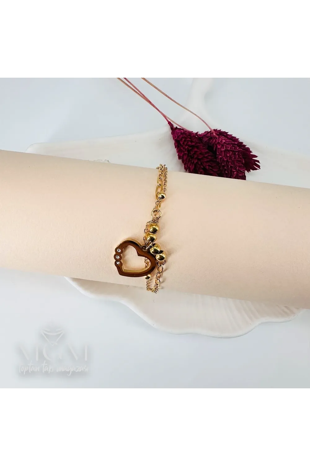 Çelik Bileklikler 16+5 Cm Uzatma Payı - Kbl0082
