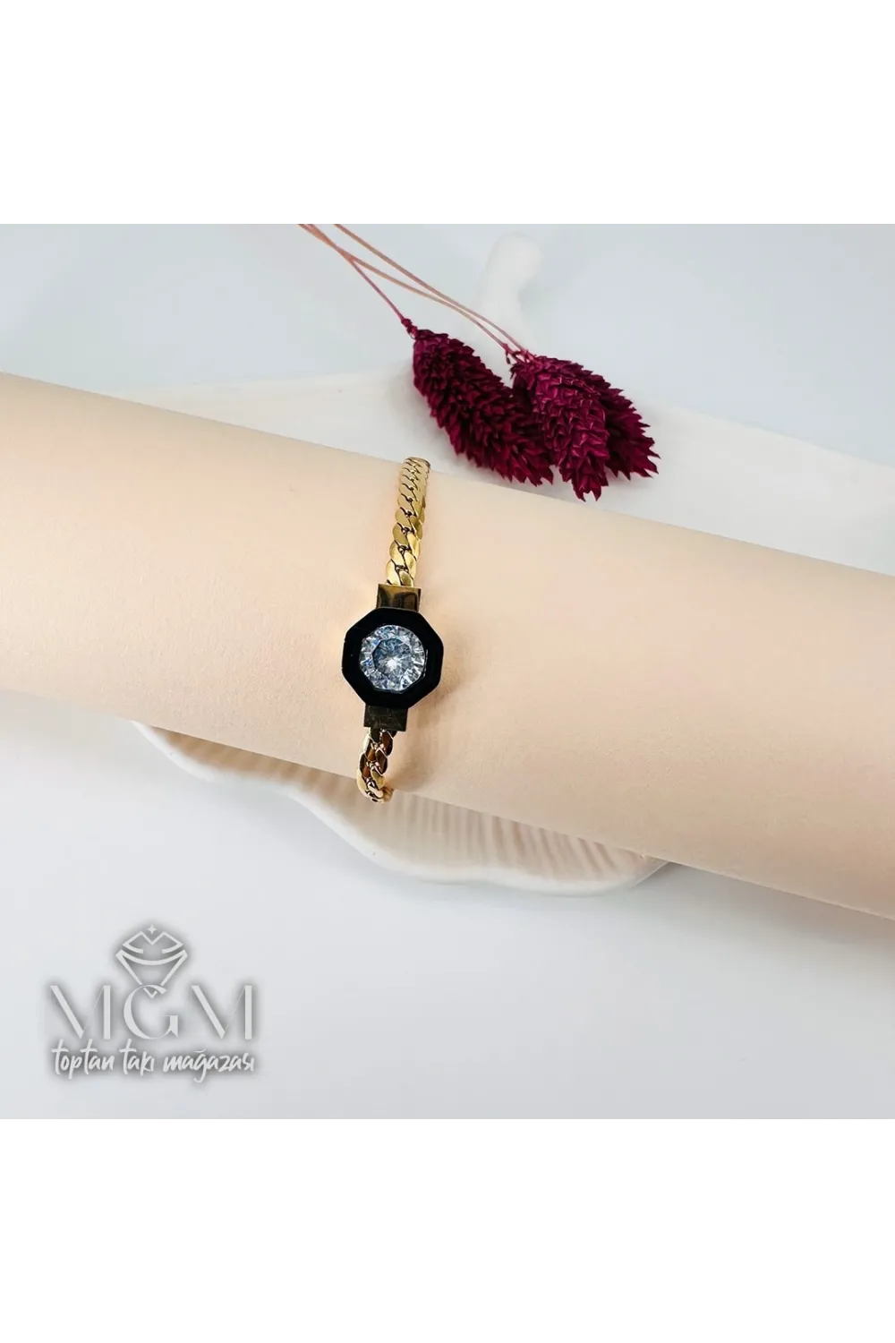 Çelik Bileklikler 16+5 Cm Uzatma Payı - Kbl0094