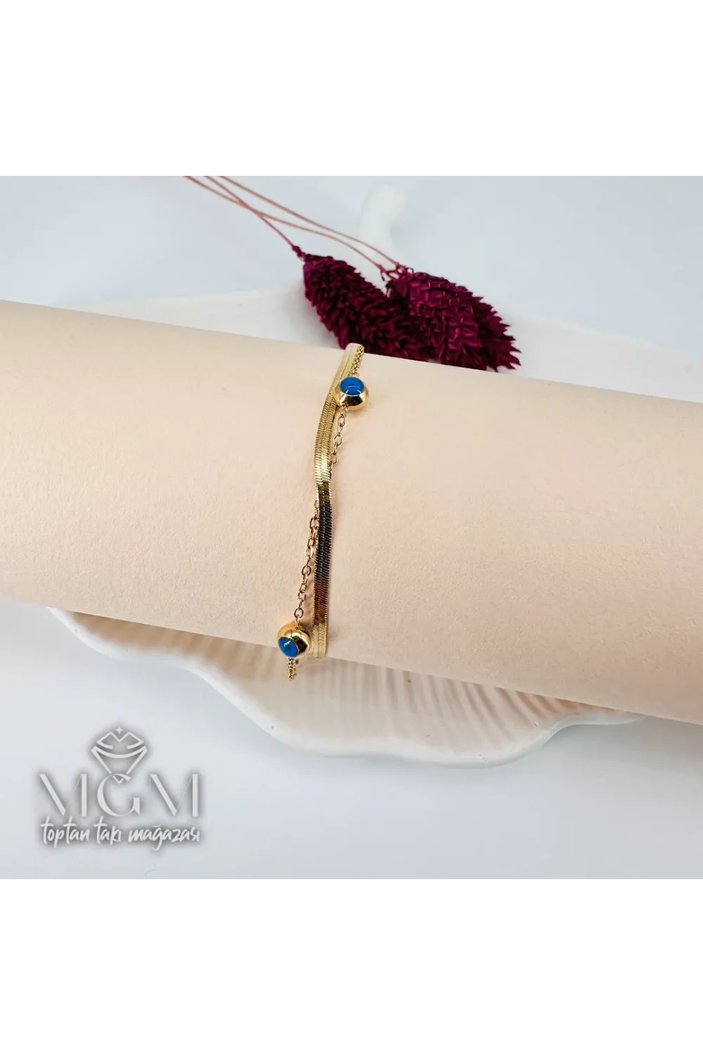 Çelik Bileklikler 16+5 Cm Uzatma Payı - Kbl0096