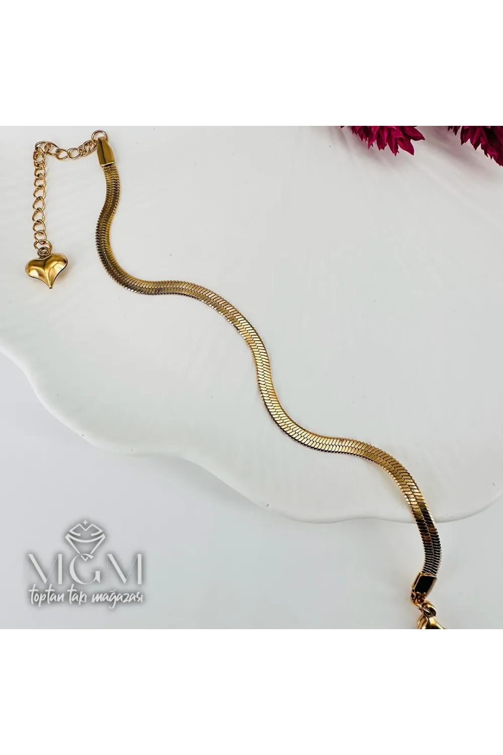 Çelik Bileklikler 16+5 Cm Uzatma Payı - Kbl0122