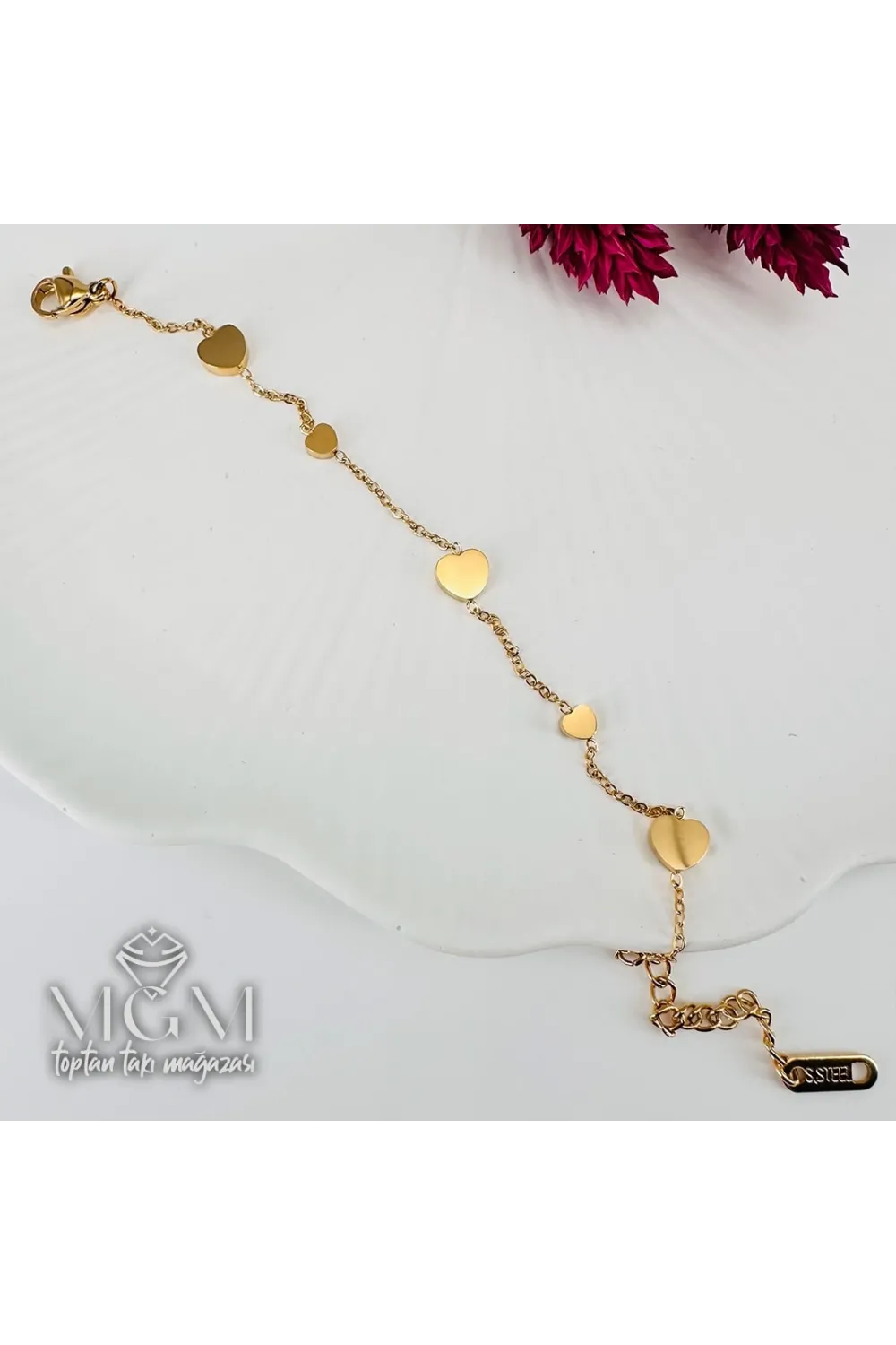 Çelik Bileklikler 16+5 Cm Uzatma Payı - IEG0126