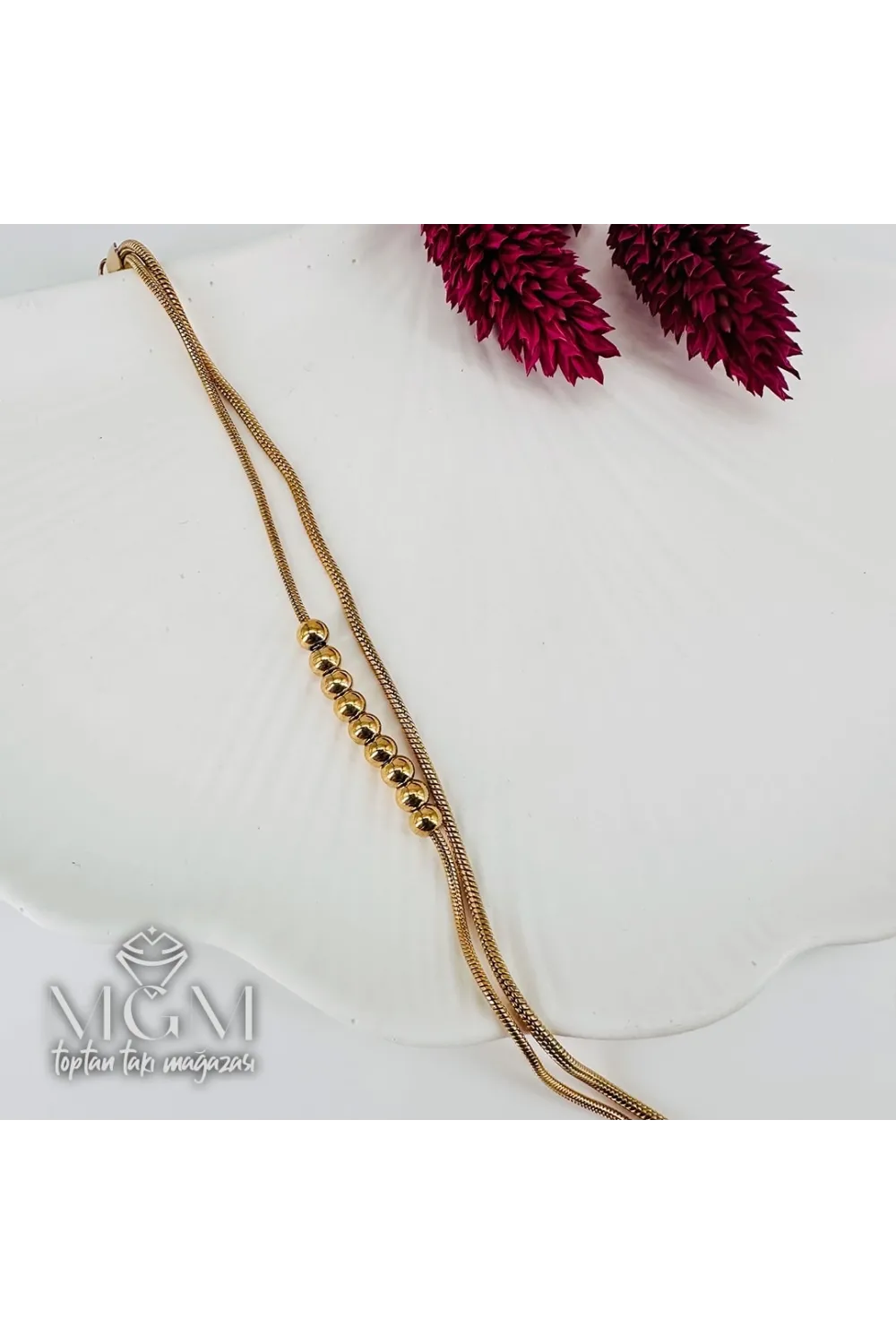 Çelik Bileklikler 17+5 Cm Uzatma Payı - IEG0120