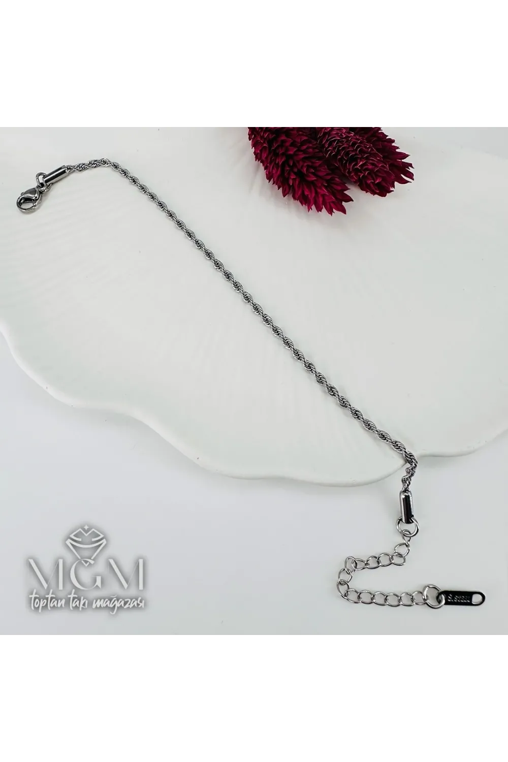 Çelik Burgu Bileklik 2 Mm - Kbl0091