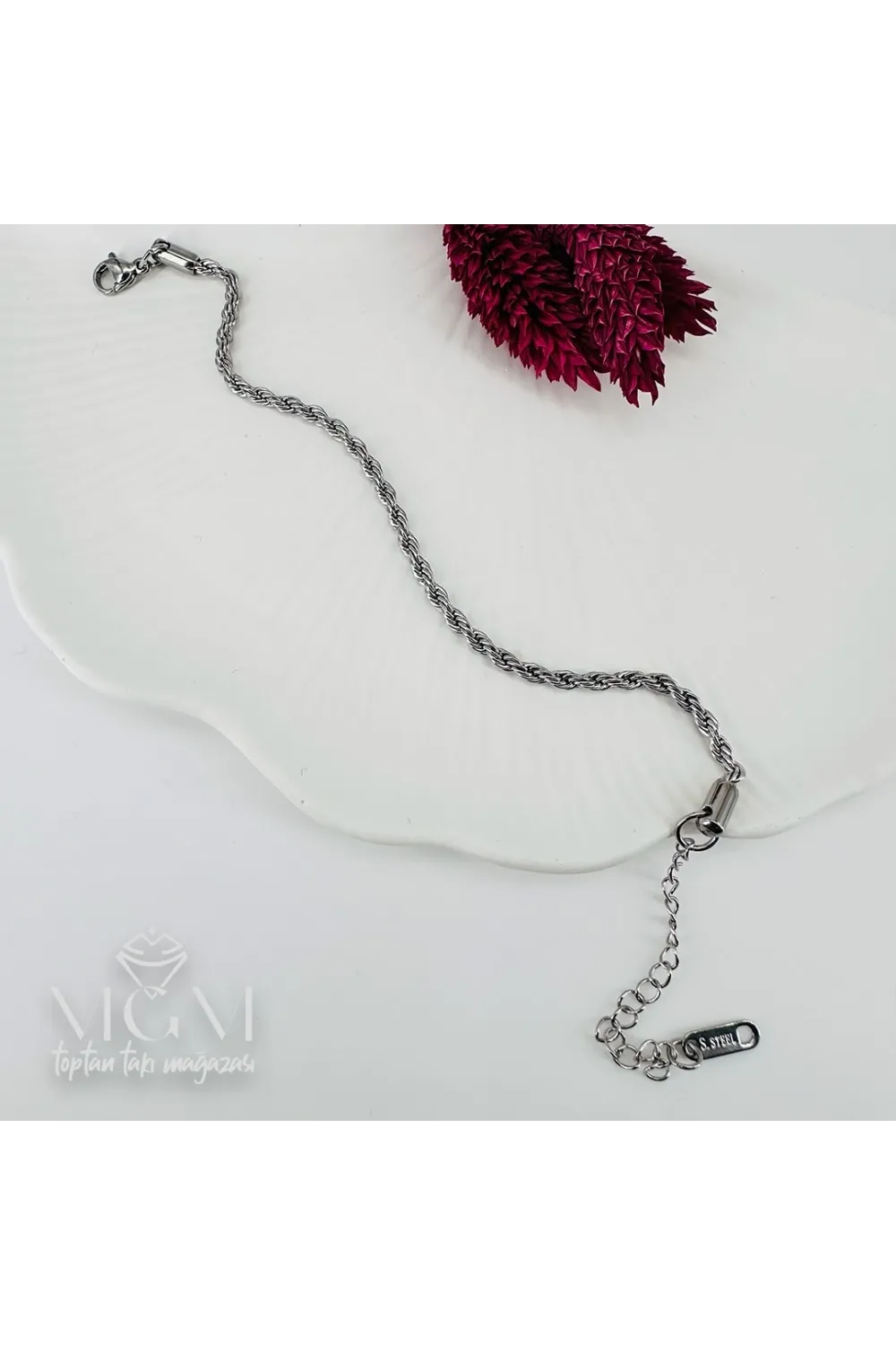 Çelik Burgu Bileklik 2,5 Mm - Kbl0077