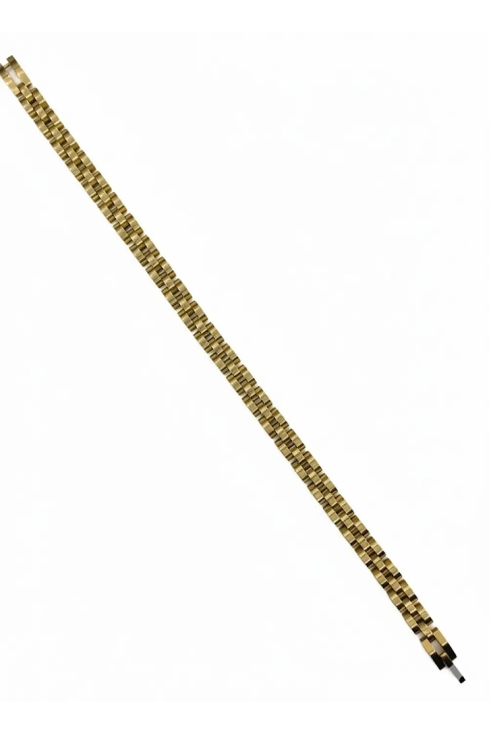 Çelik  Erkek Çelik Bileklik Boy 21.5 Cm / En 0.6 Mm  - Ebl0081