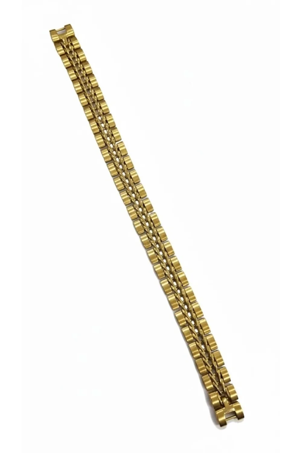   Çelik  Erkek Çelik Bileklik Boy 21.5 Cm / En 1.2 Cm  - Ebl0056