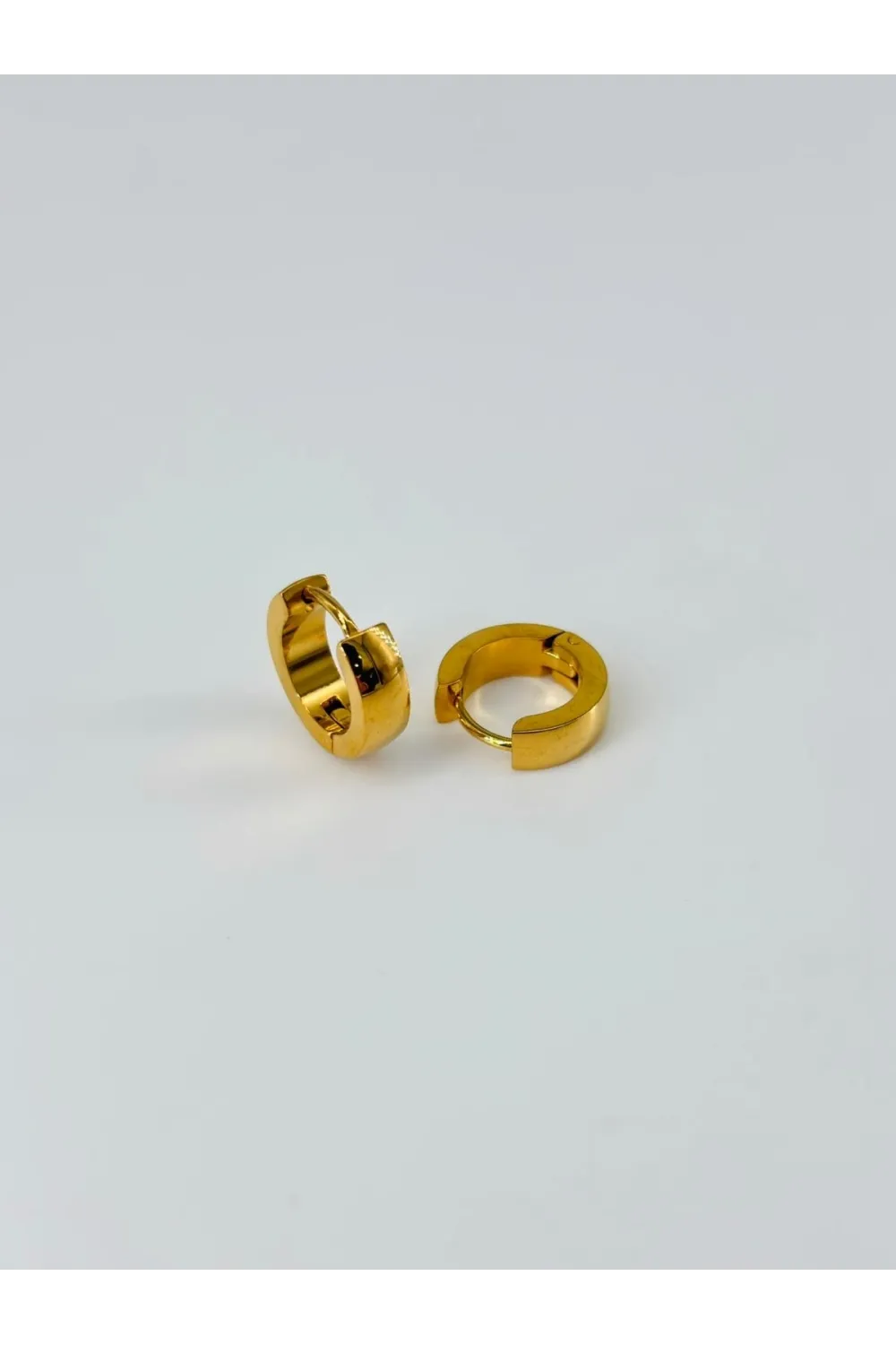  Çelik Erkek Küpe Çap (8 Mm) Kalınlık (4 Mm) - Ekp0030