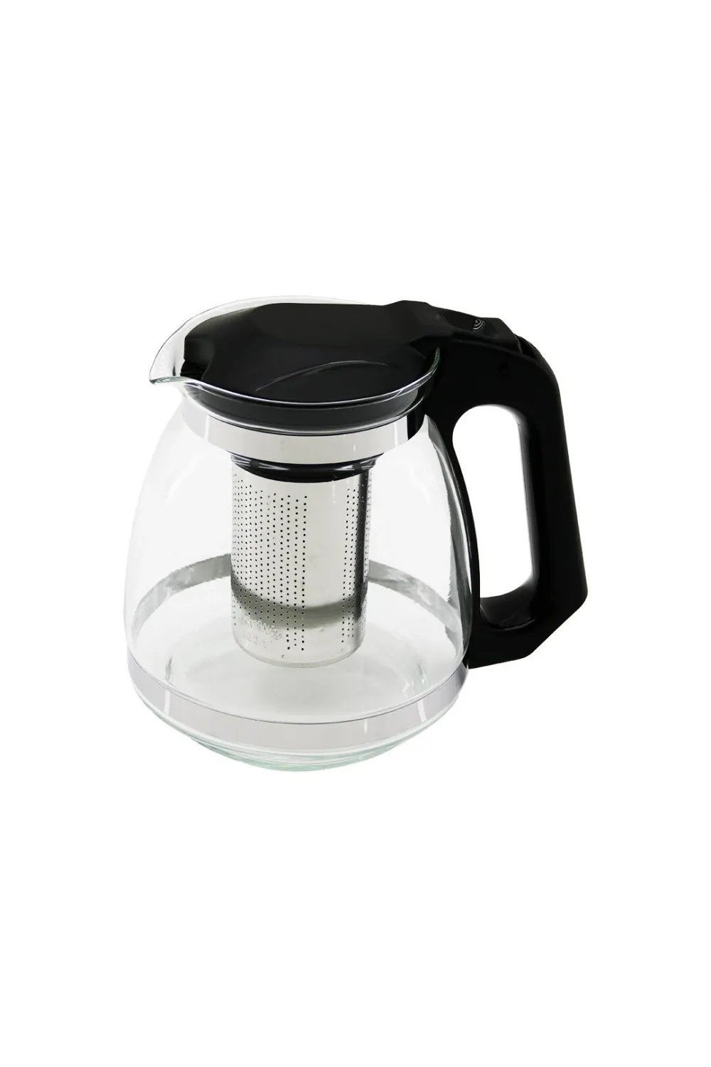 Çelik Süzgeçli Cam Demlik 1500ml