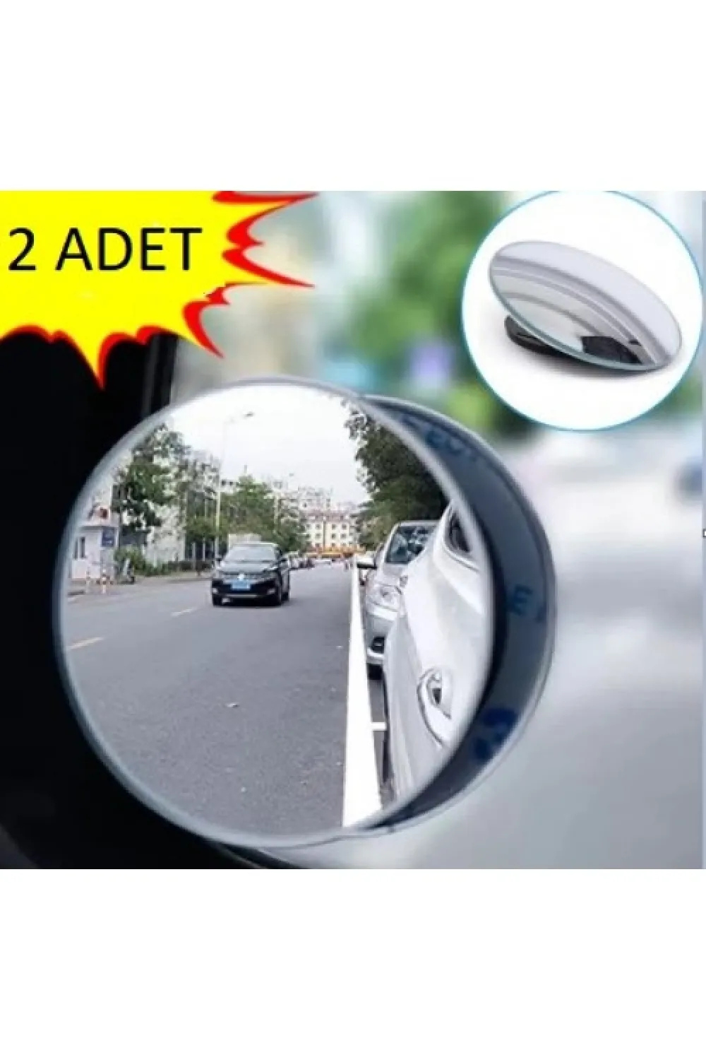 Çerçevesiz  Ayarlanabilir Kör Nokta Ayna Seti