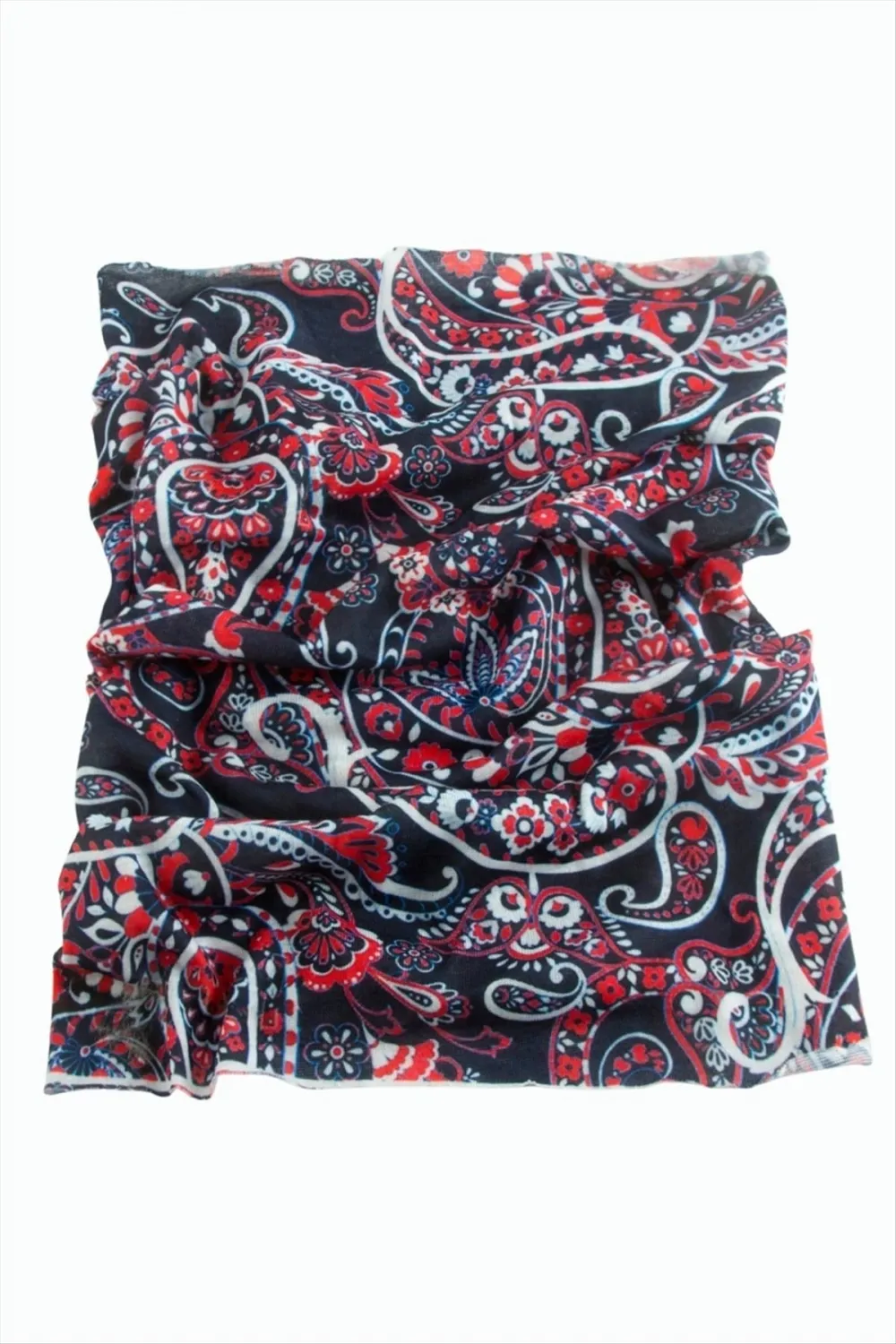 Çiçek Desenli Baff Boyunluk