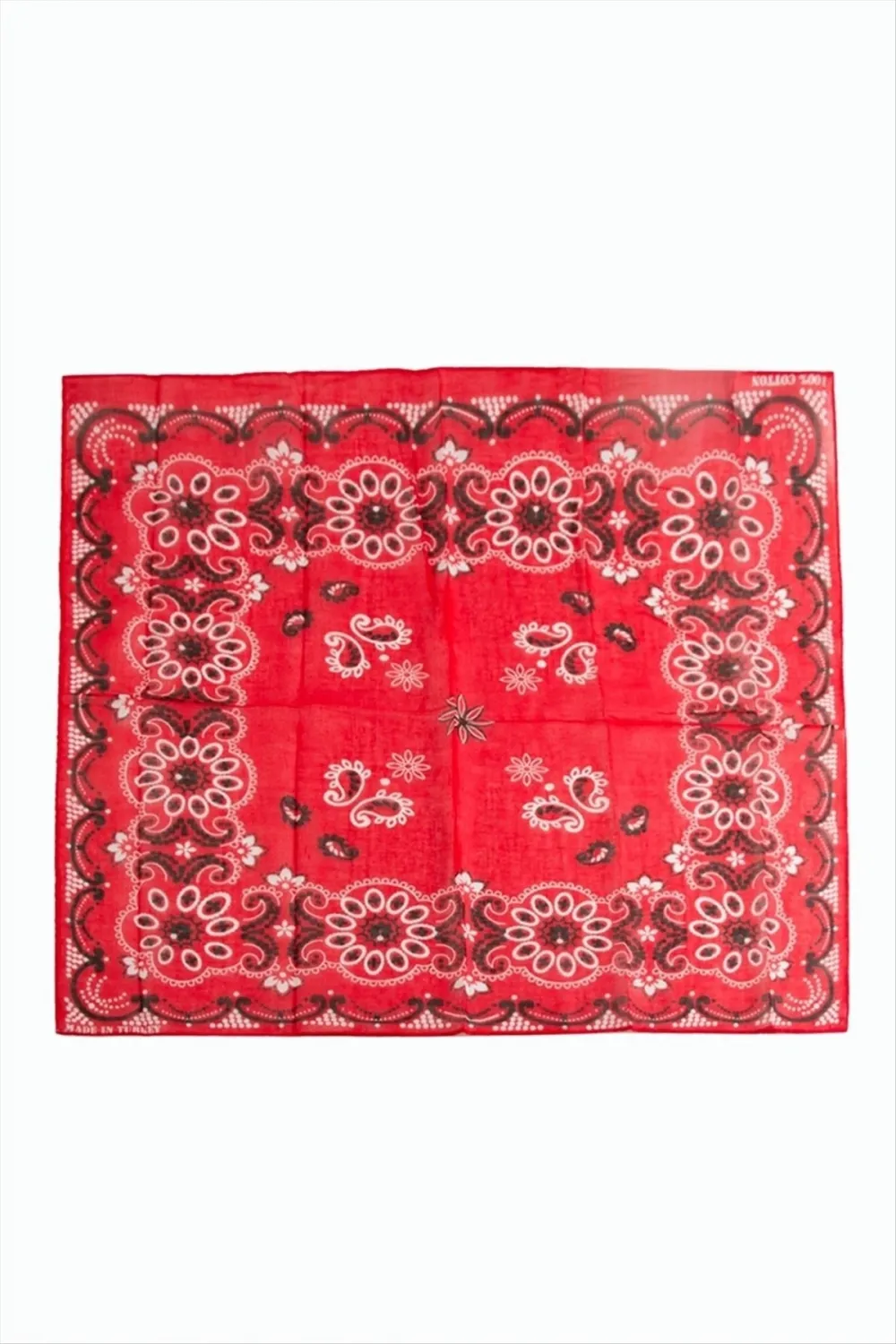Çiçek Desenli Bandana 50*50