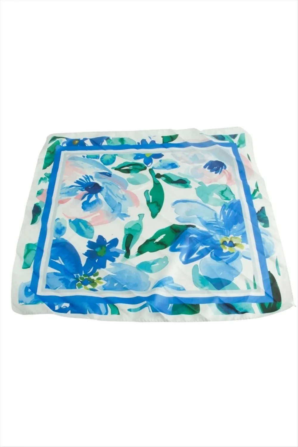 Çiçek Zr Saten Fular 50*50 cm