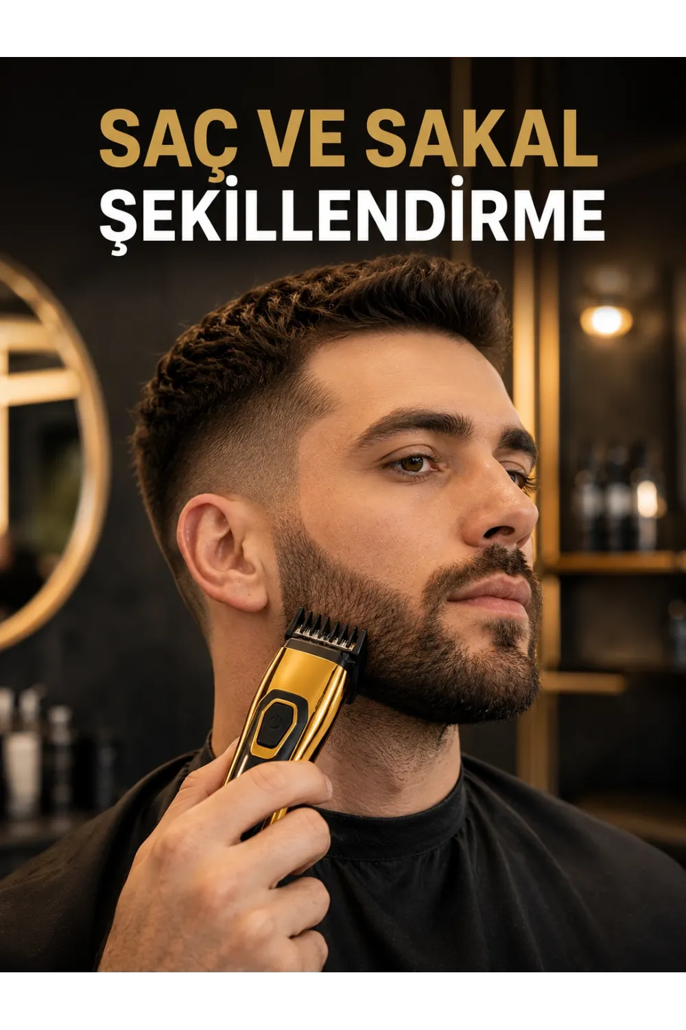 Çift Kademeli Güç Modlu Kablosuz Kişisel Bakım Seti