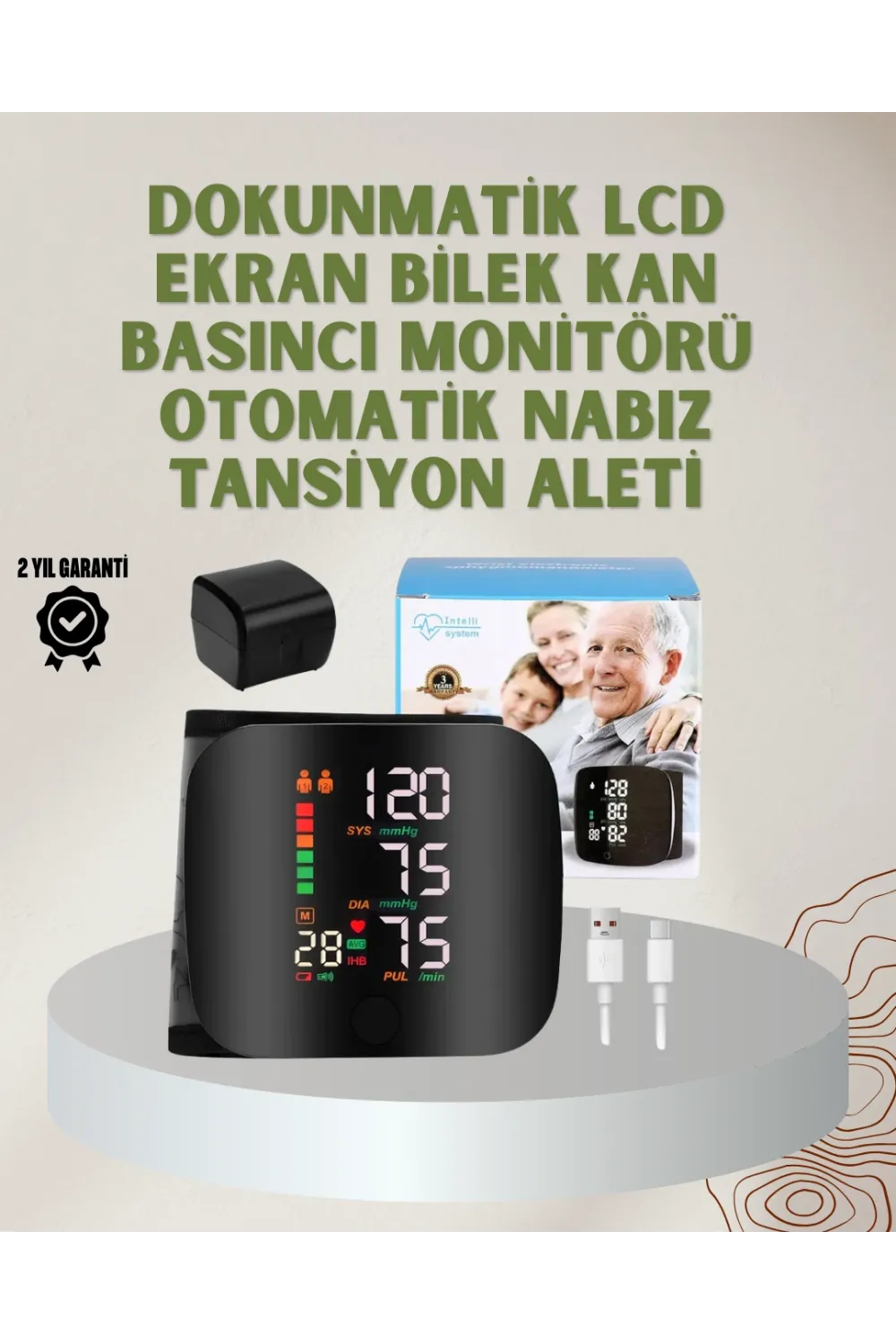 Çift Kullanıcı Hafızalı Tansiyon Ölçer