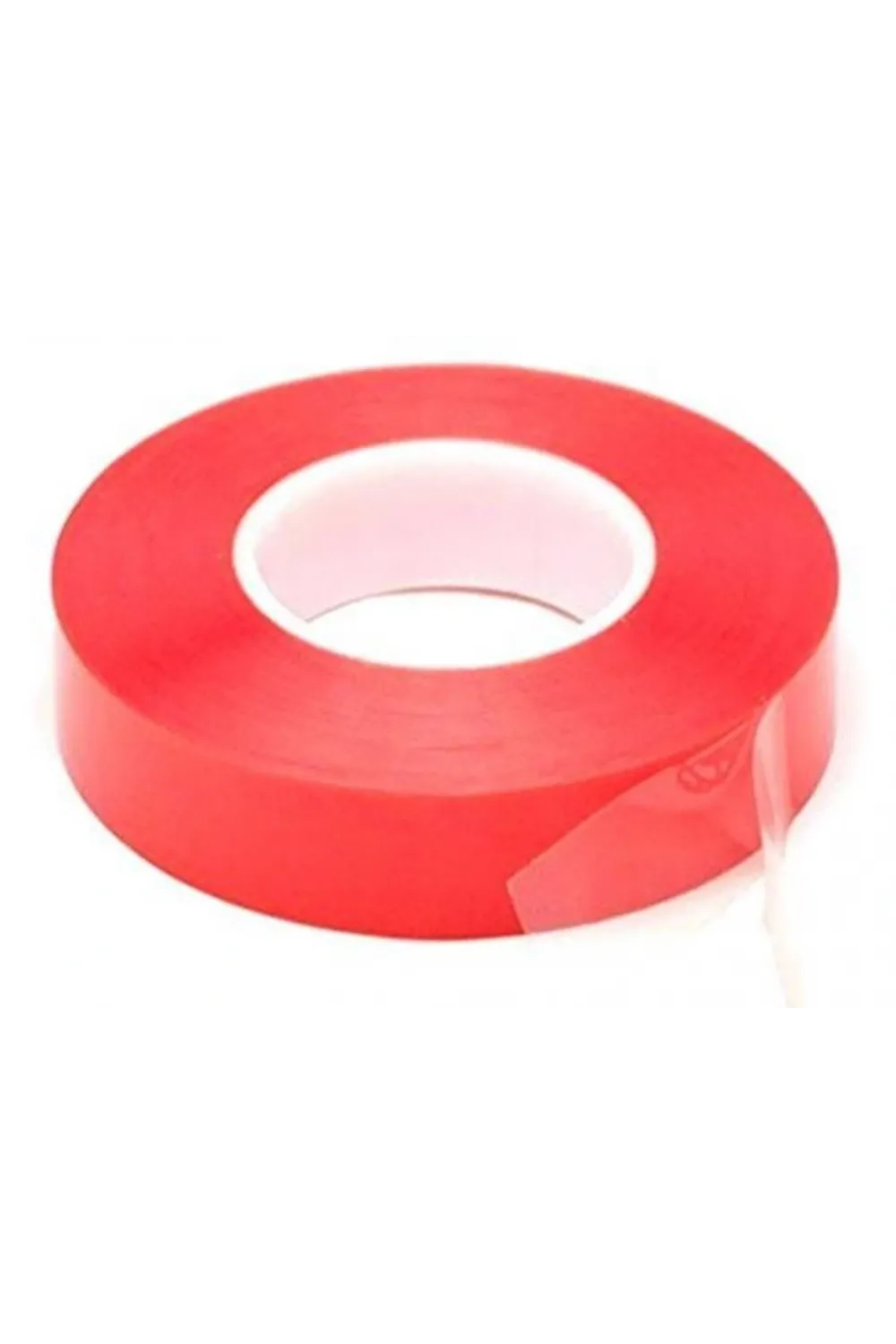 Çift Taraflı Akrilik Silikonize Bant 18 Mm X 2 Metre Kırmızı Vhb