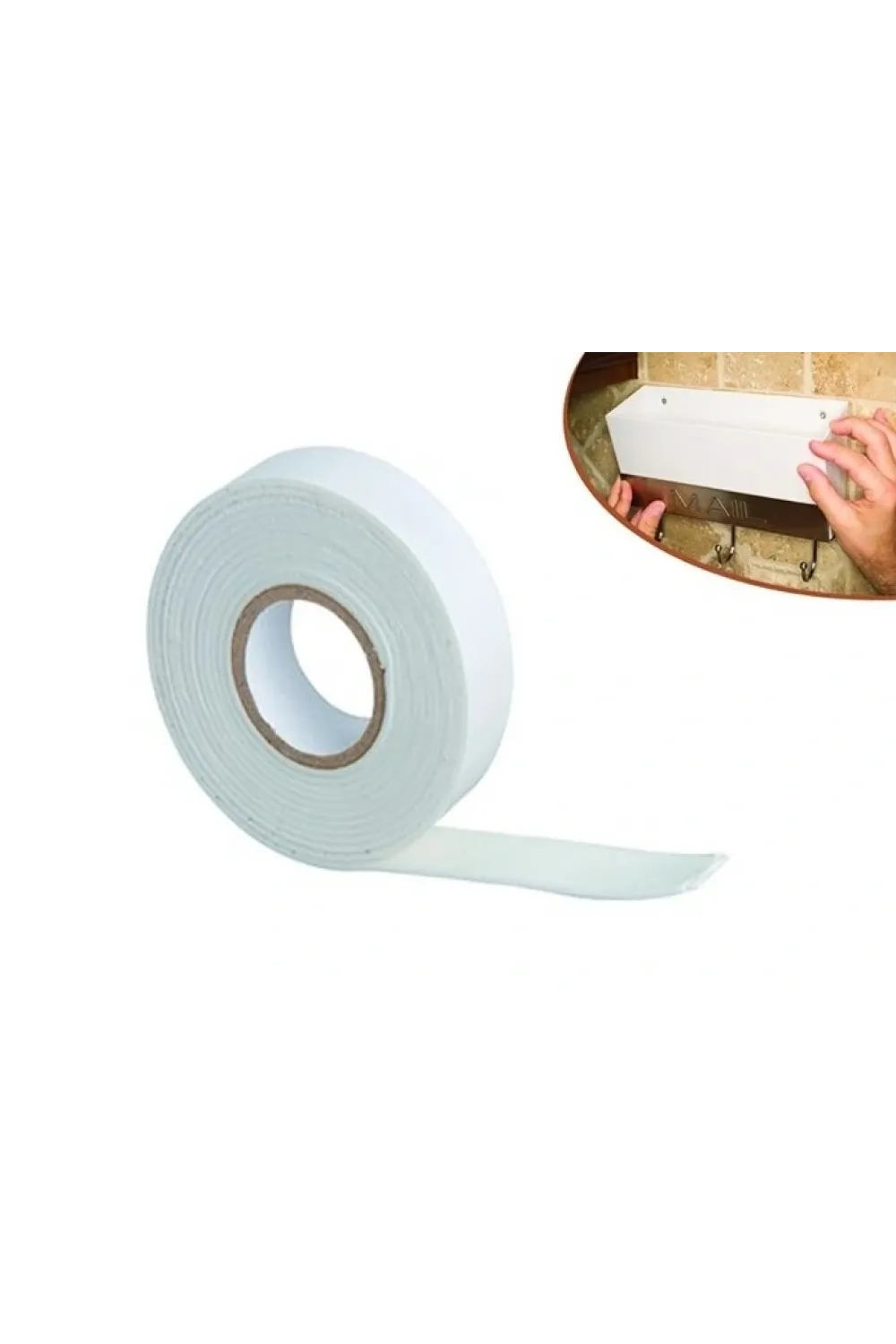 Çift Taraflı Köpük Bant 19mmx5m (3 Adet)