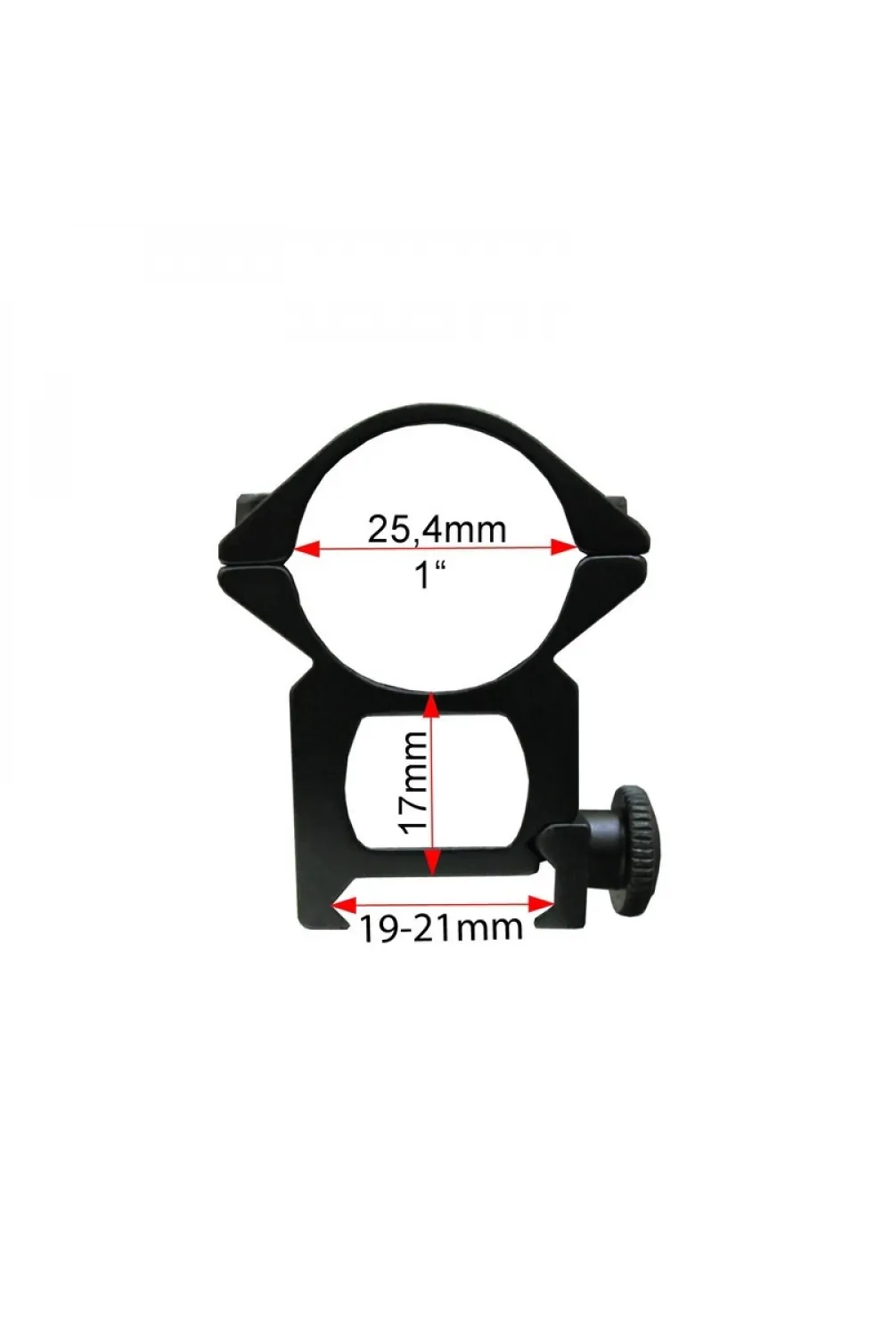 Çift Vidalı 22 Mm Dürbün Montaj Ayağı