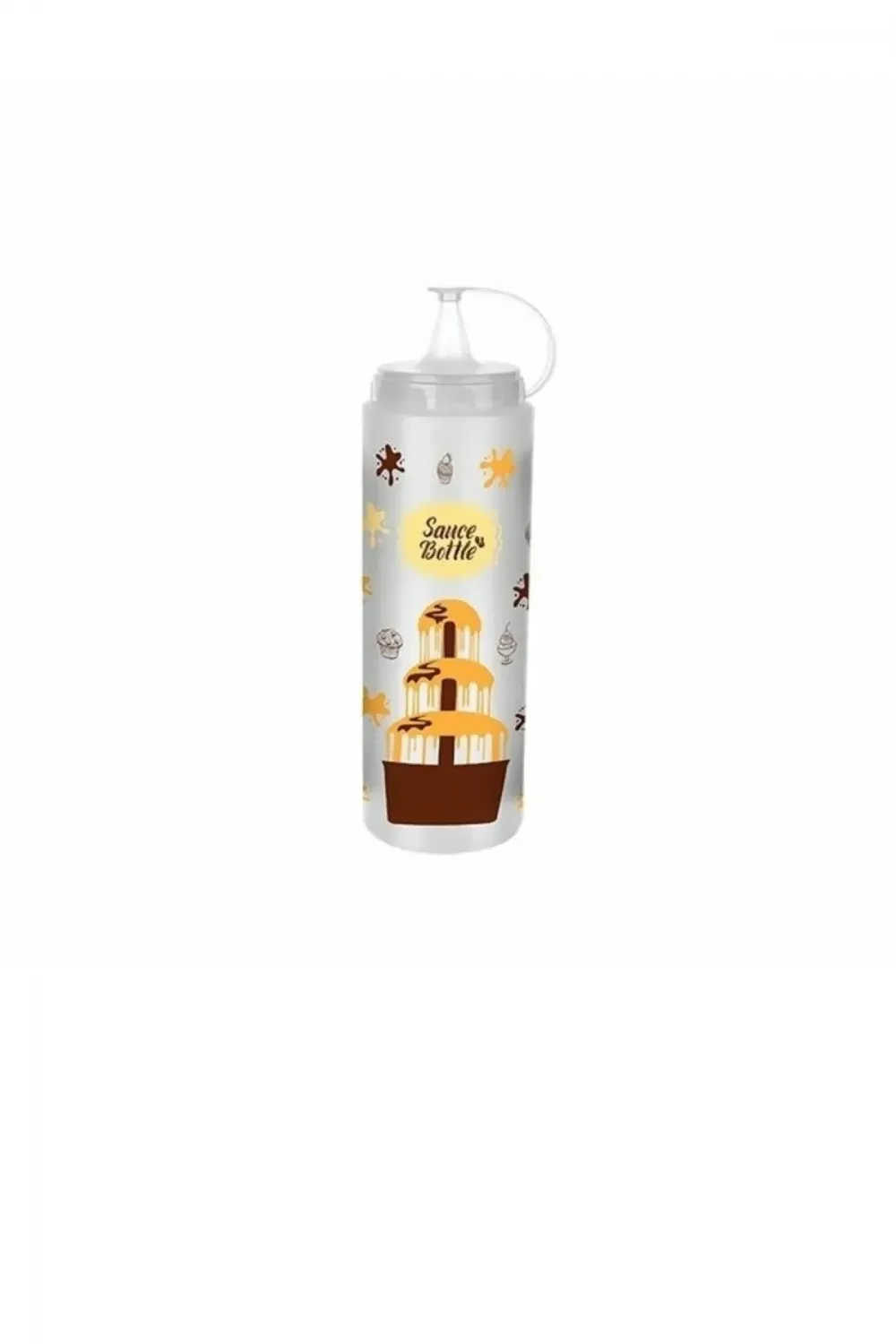 Çikolata Sos Şişesi - Şeffaf  - 700 Ml