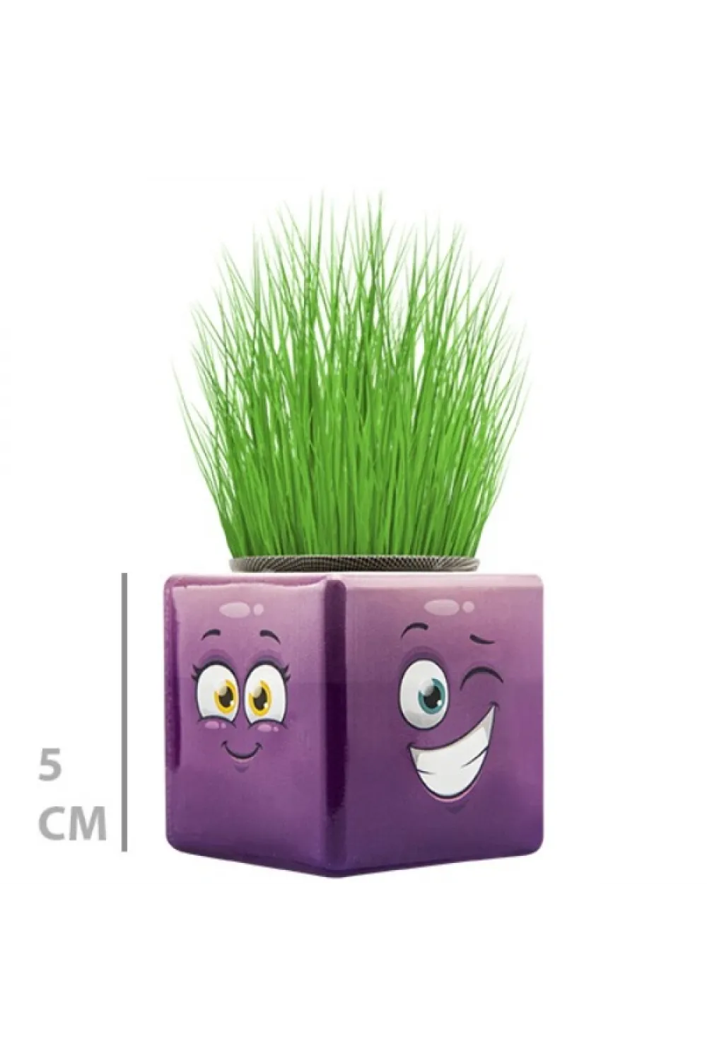 Çim Adam Mini Küp Emoji Figürlü 1 Adet