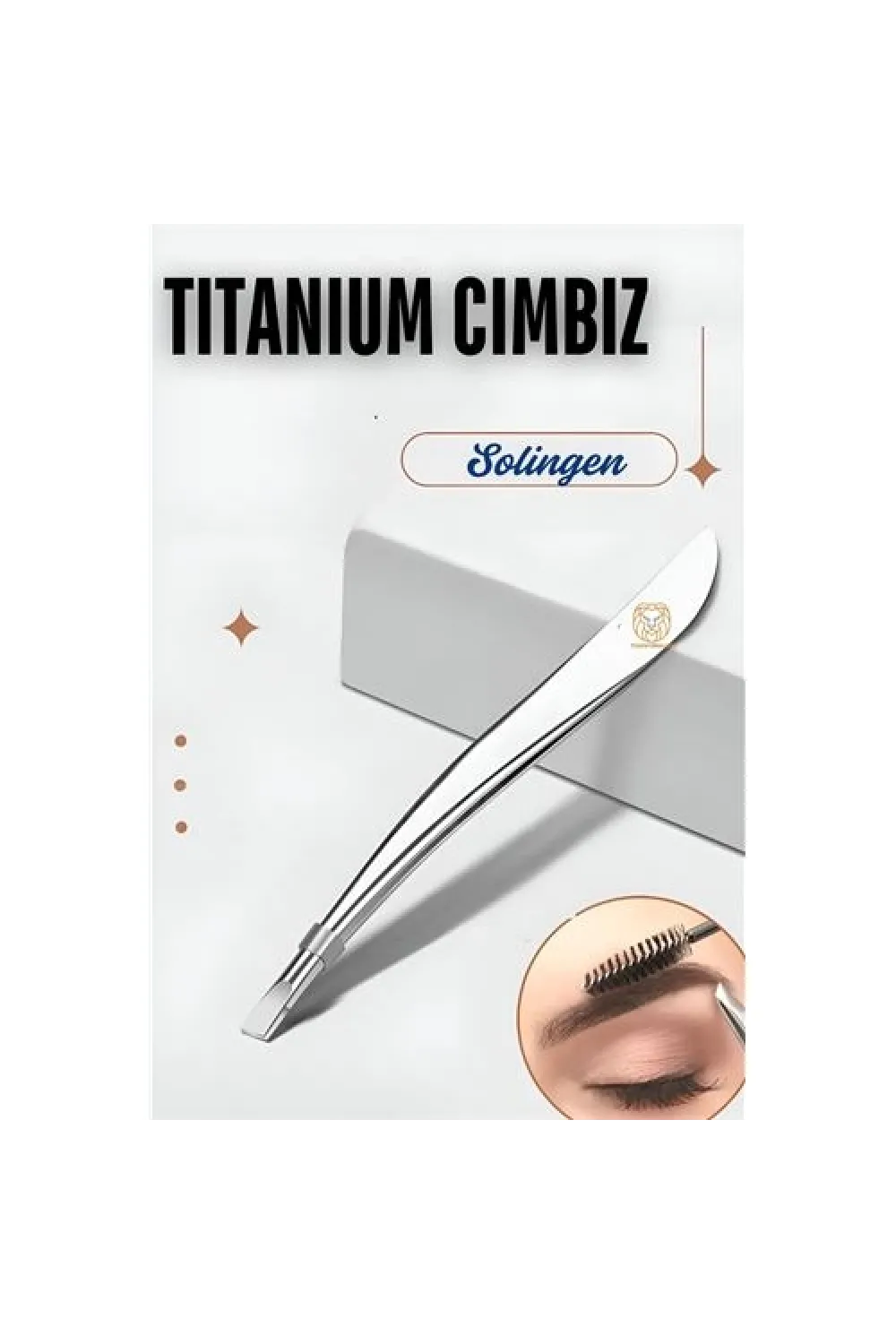 Cımbız Titanyum Çelik Solingen Professional 721245