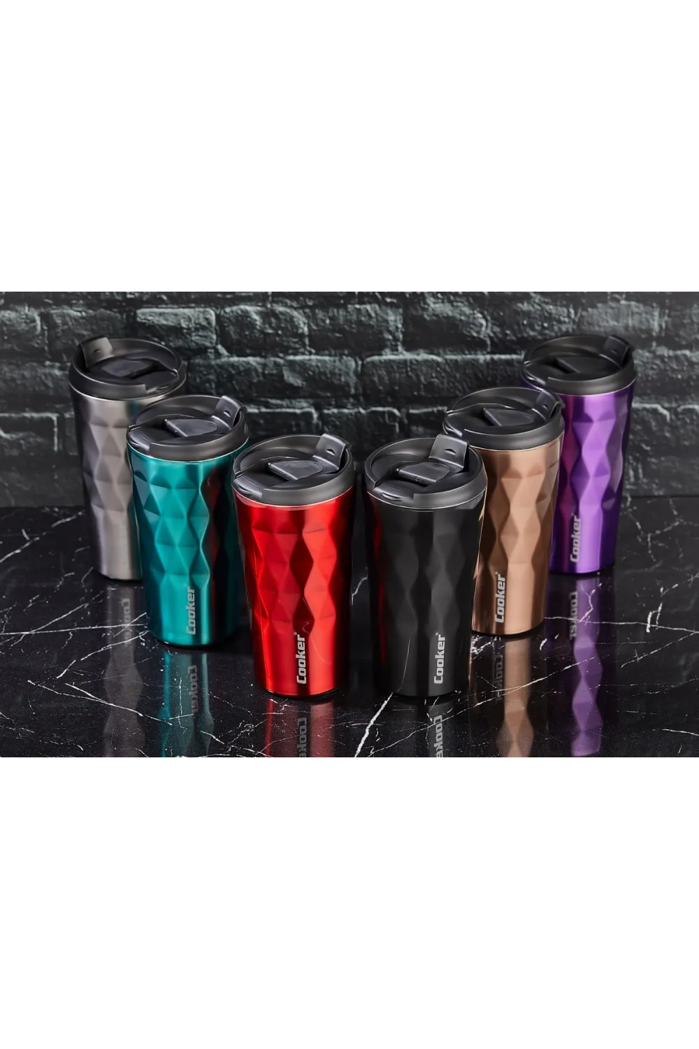 Ckr-2048 350ml.çelik Mug Termos Bardak Renkli