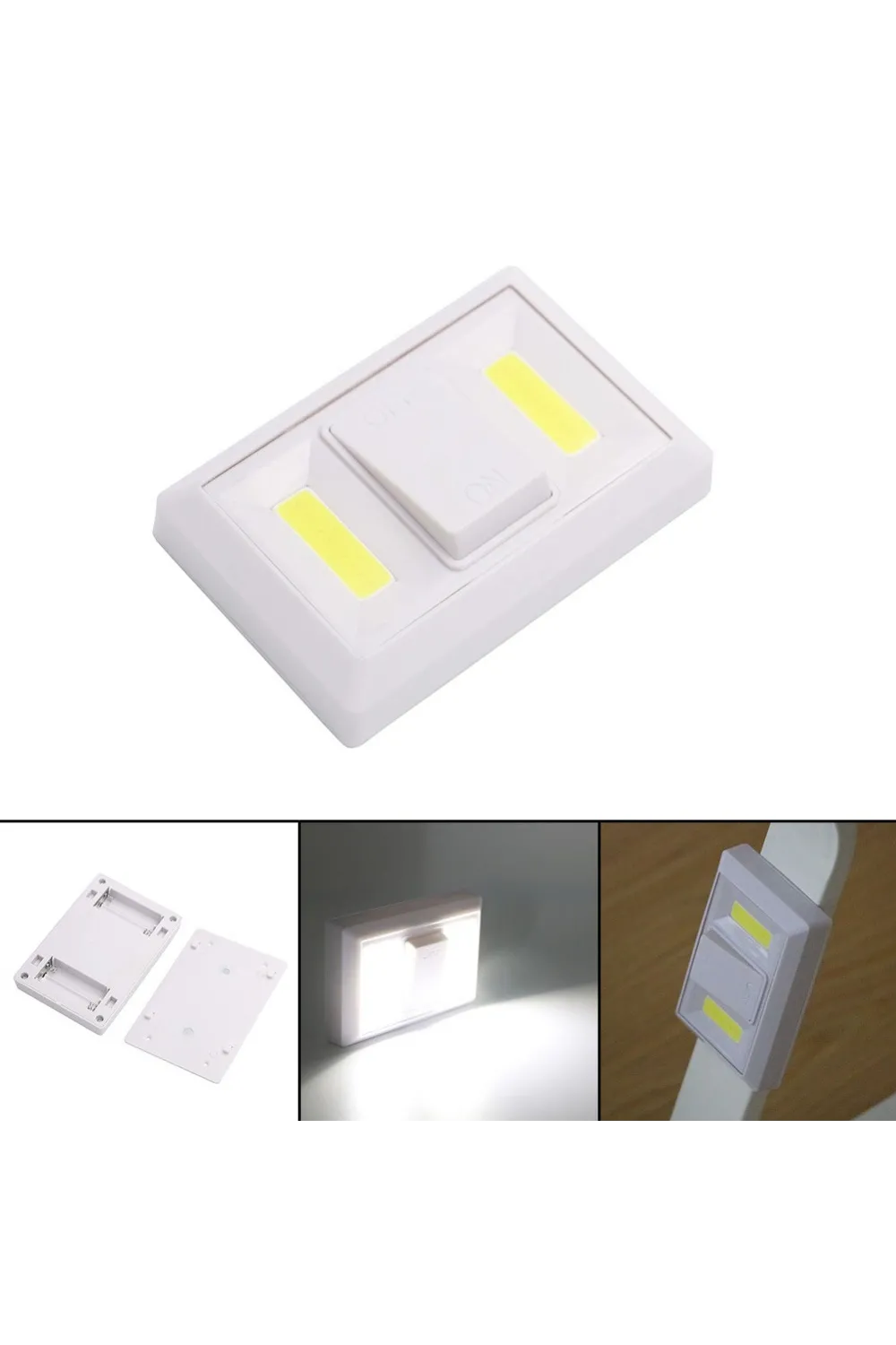 COB LED Duvar Dolap Lambası Güçlü Aydınlatma Kablosuz Pratik Kullanım WT-382