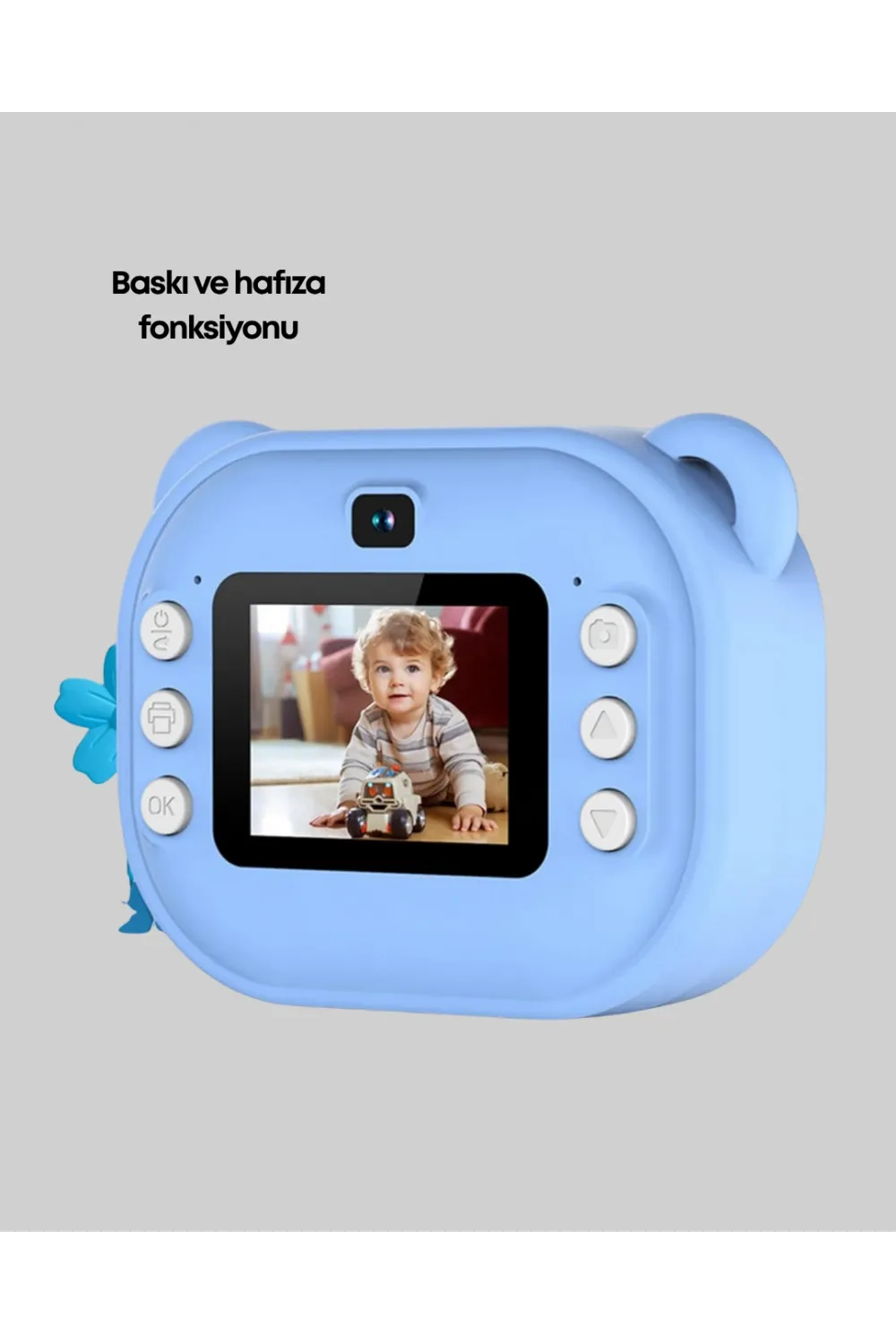 Çocuk Şipşak Kamera – 24mp Hd Çift Lensli Termal Baskı Teknolojili