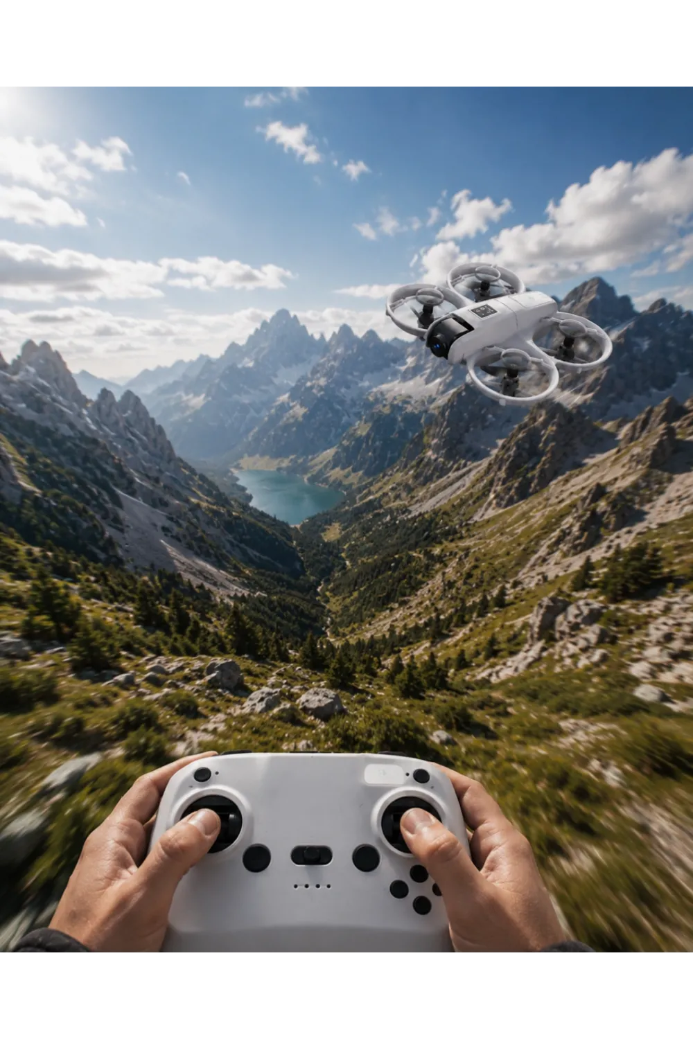 Çocuk Ve Yetişkin Kullanımına Uygun Kameralı Akıllı Drone