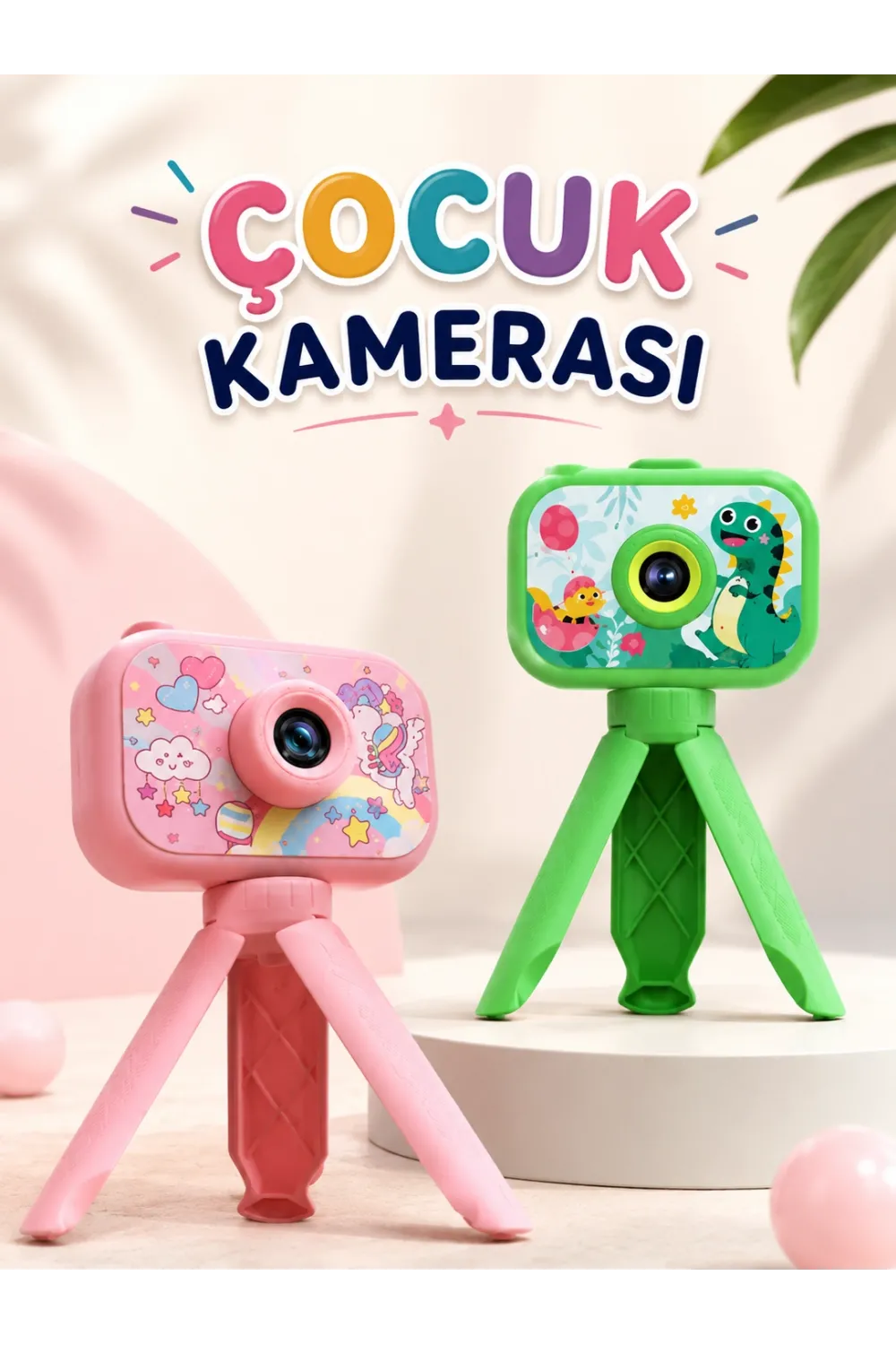 Çocuklara Özel Dijital Lcd Ekran 1080p Hd Görüntü Kaliteli