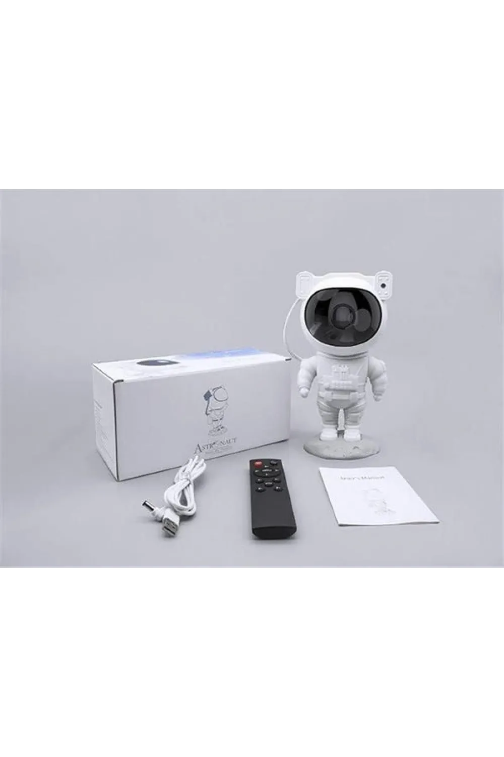 Çocuklara Özel Projeksiyon Astronot Lamba Speaker Sevimli