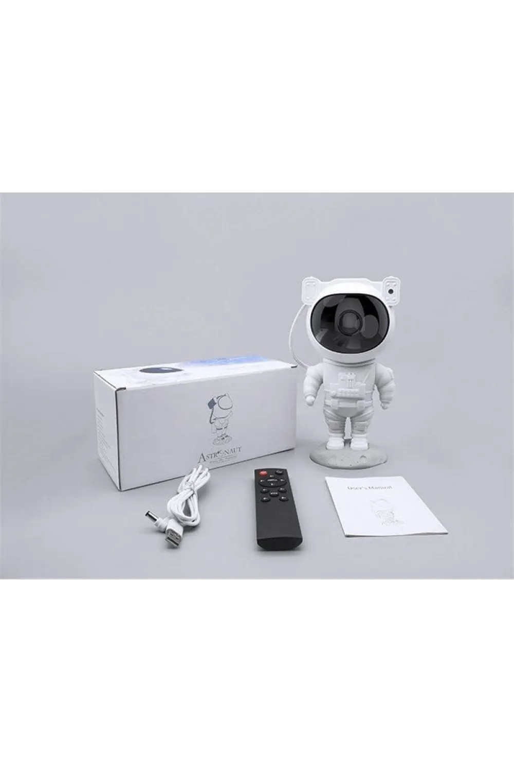 Çocuklara Özel Projeksiyon Astronot Lamba Speaker Sevimli