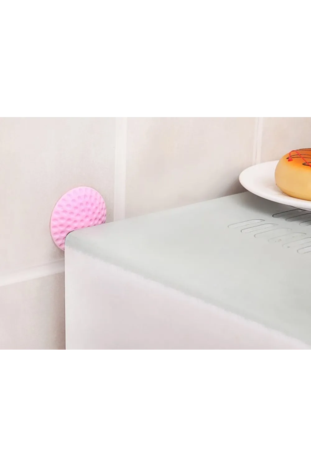 Çok Amaçlı Silikon Kapı Duvar Koruyucu Tampon - 4lü Paket
