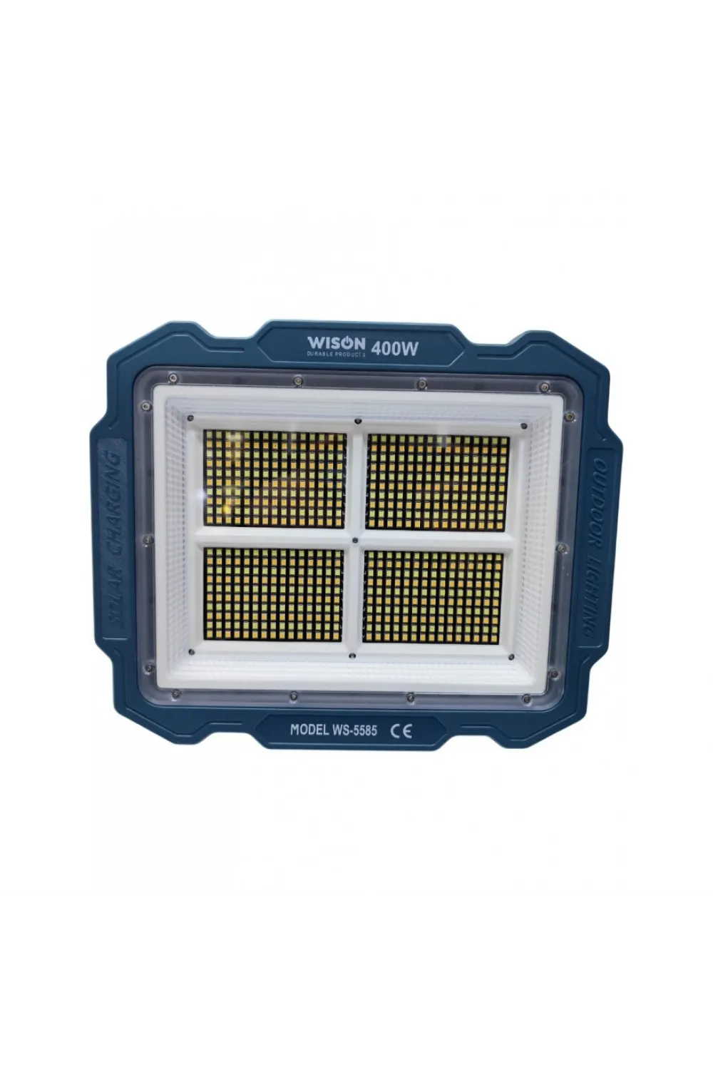 Çok Fonksiyonlu 3 Solar Panelli 400W Spot Aydınlatma WS-5585