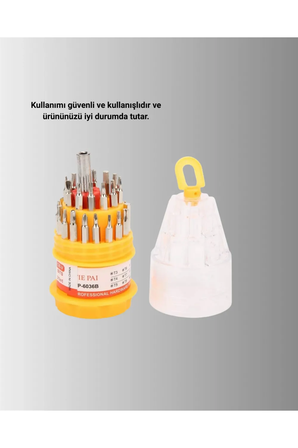 Çok Fonksiyonlu Tornavida Seti Telefon Ve Bilgisayar Uyumlu