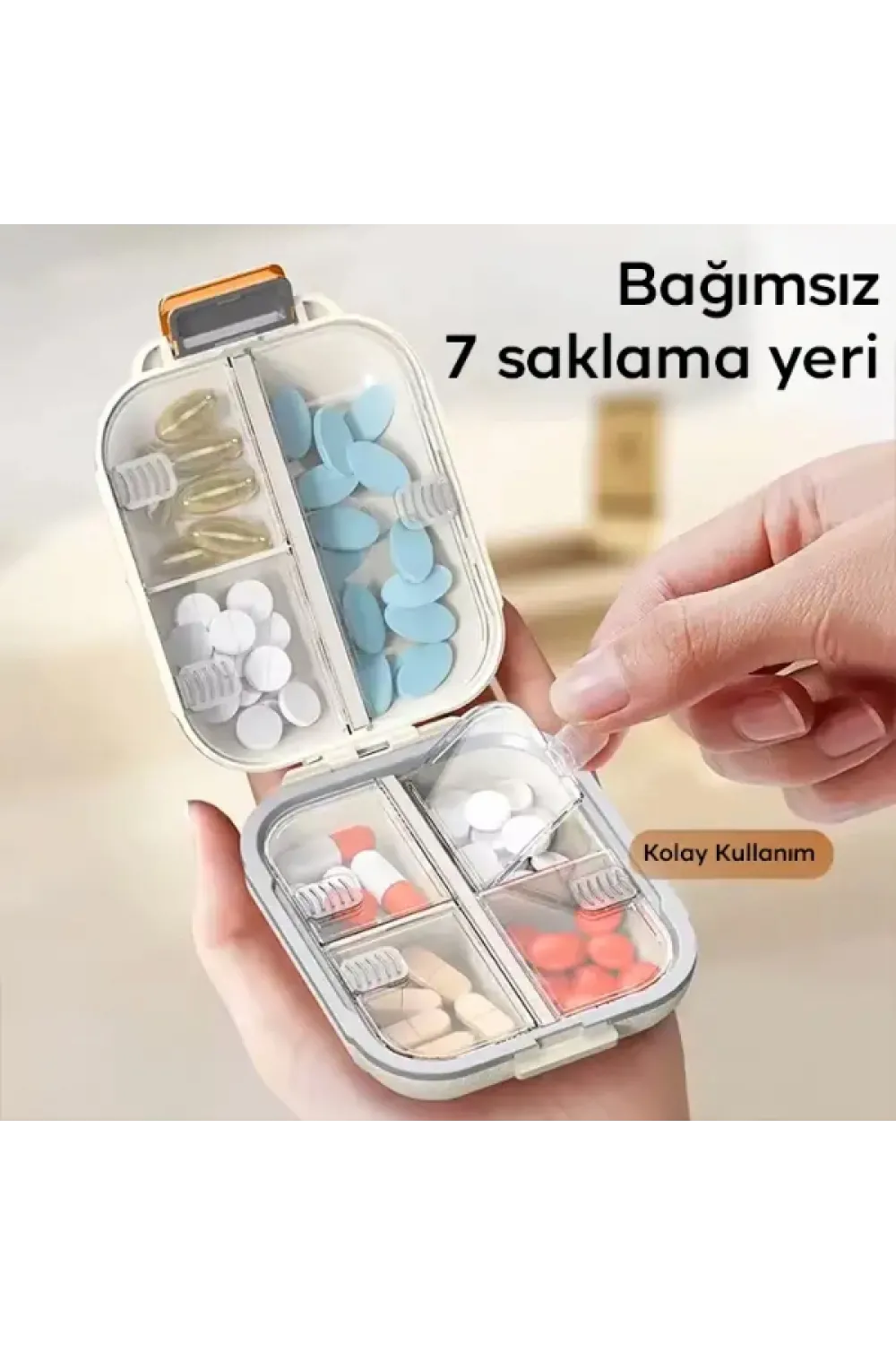 Çok Izgaralı İlaç Kutusu