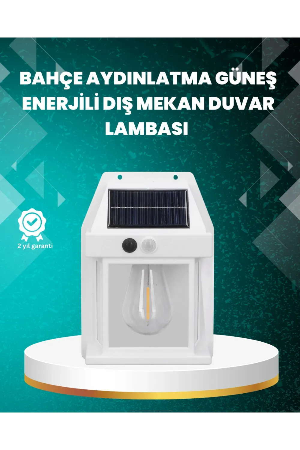 Çok Modlu Güneş Enerjili Bahçe Ve Balkon Lambası