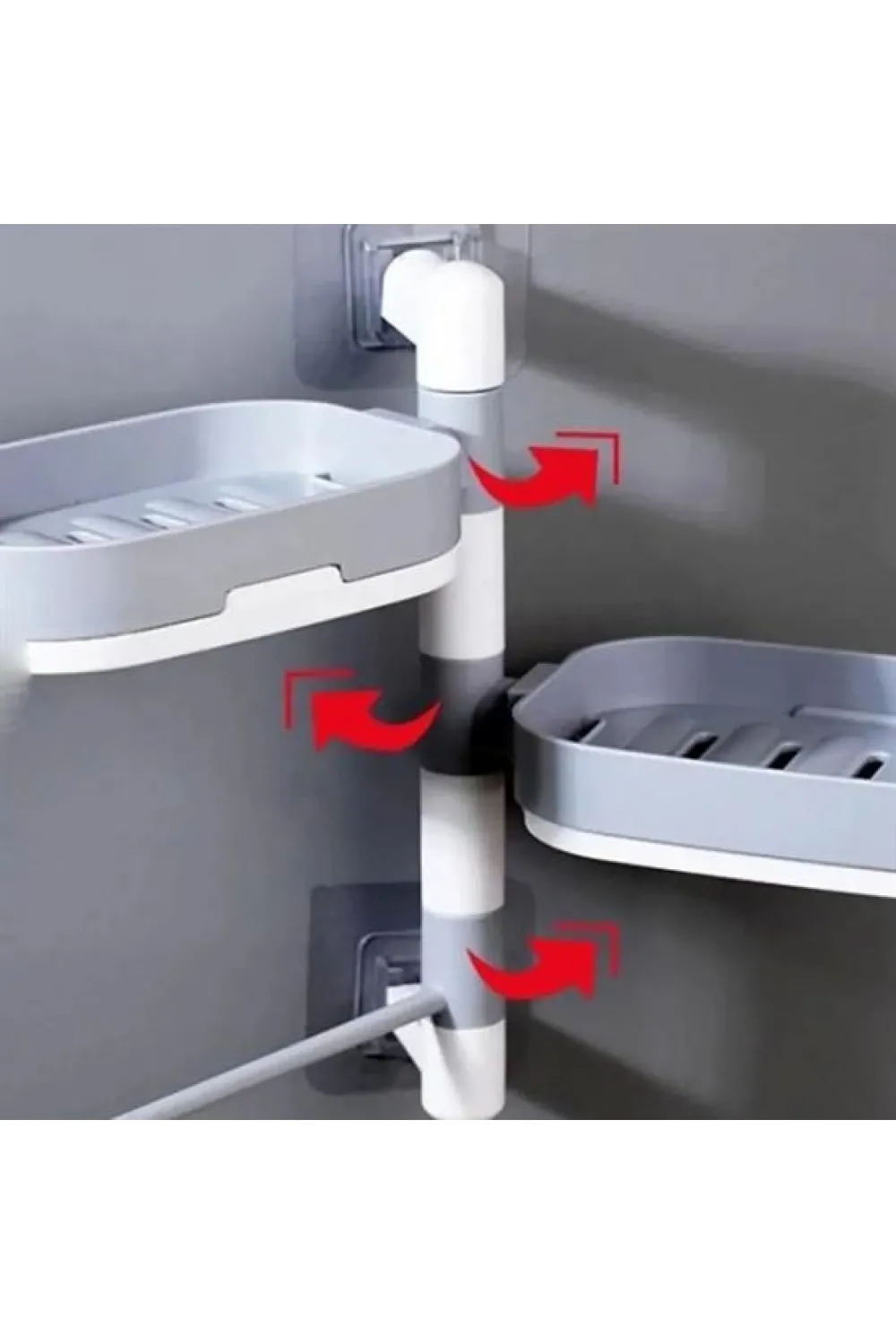 Çoklu Sabun Tutucu Fonksiyonel Banyo Sabunluk