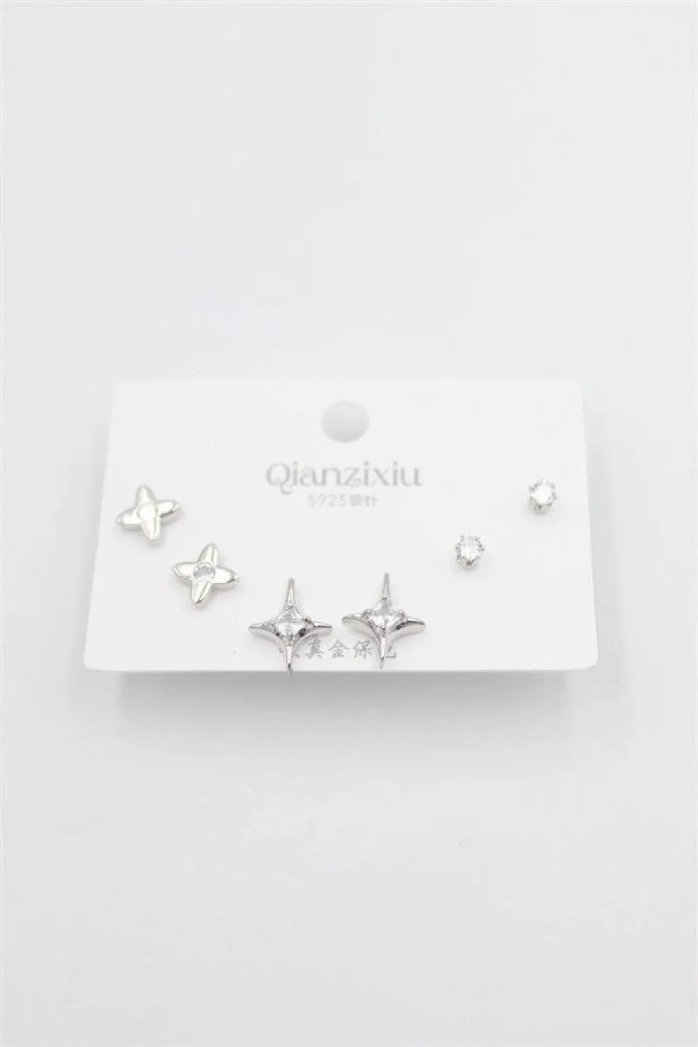 Çoklu Set Küpe - Gümüş