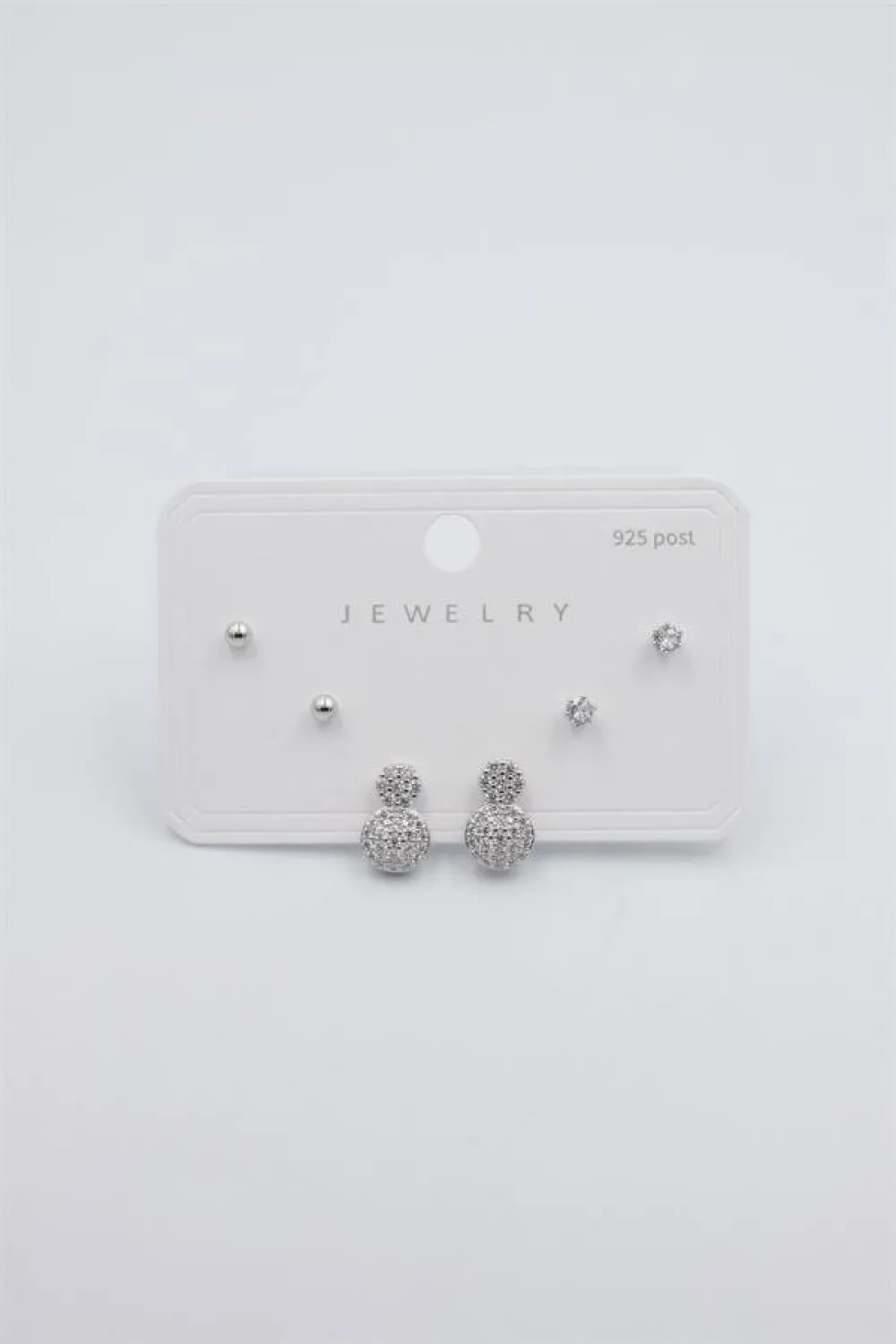 Çoklu Set Küpe - Gümüş