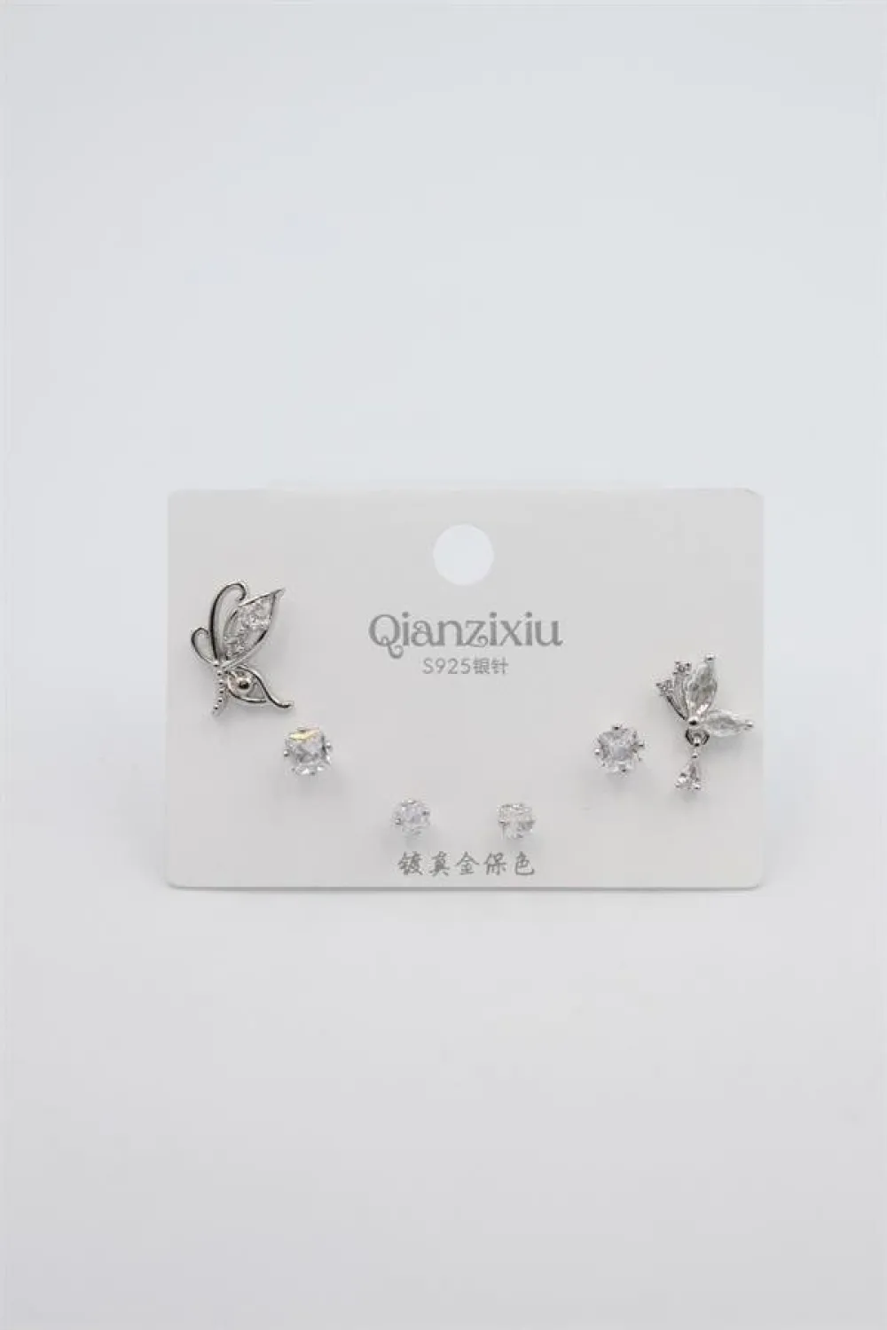 Çoklu Set Küpe - Gümüş