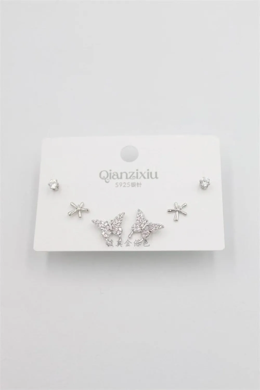 Çoklu Set Küpe - Gümüş