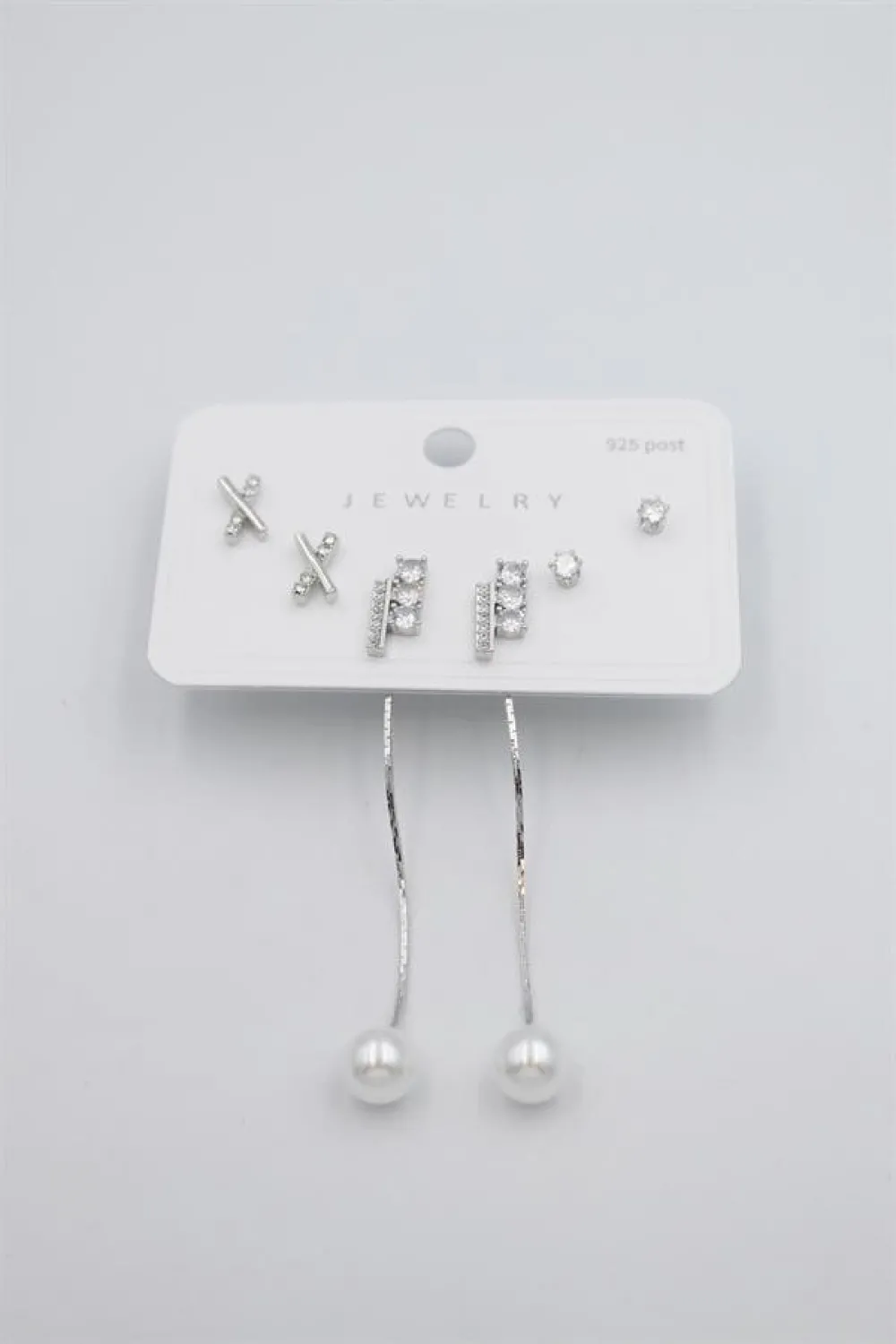 Çoklu Set Küpe - Gümüş