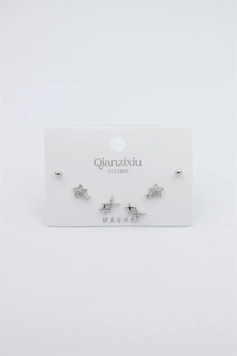Çoklu Set Küpe - Gümüş
