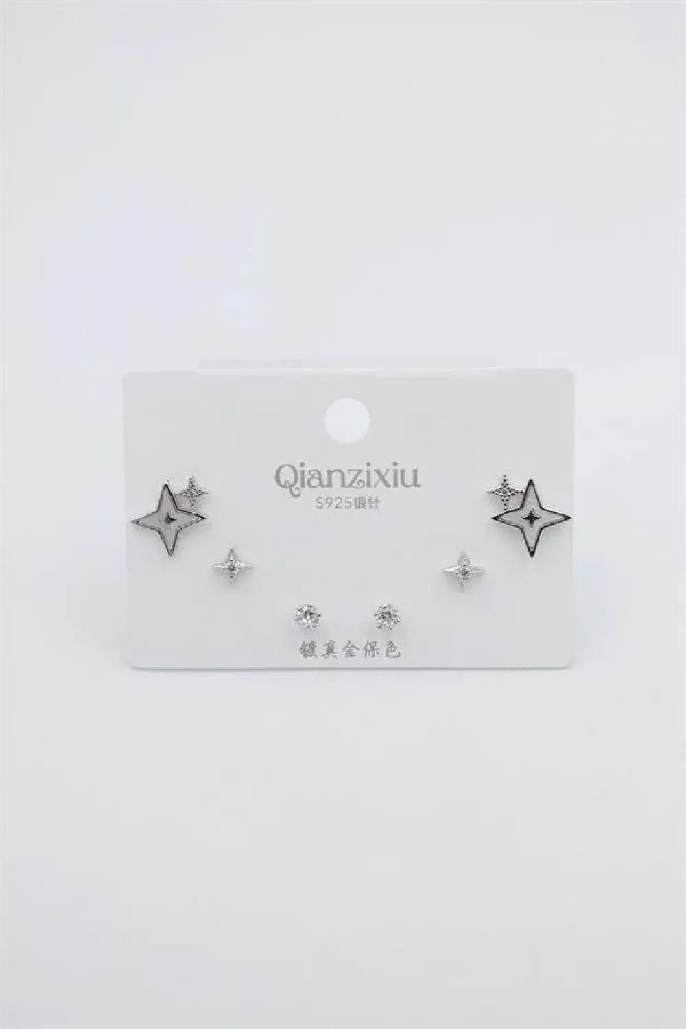 Çoklu Set Küpe - Gümüş