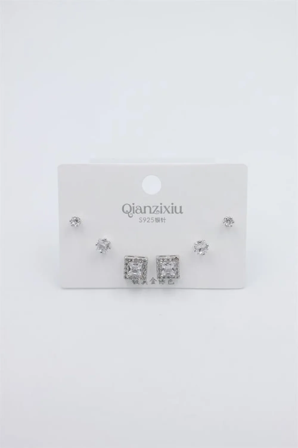 Çoklu Set Küpe - Gümüş