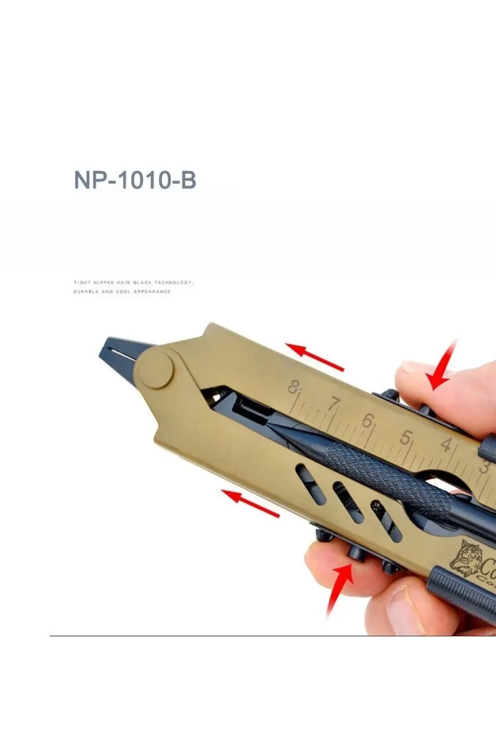 Company Np-1010-b Çöl Rengi Çok Amaçlı İmha Pense