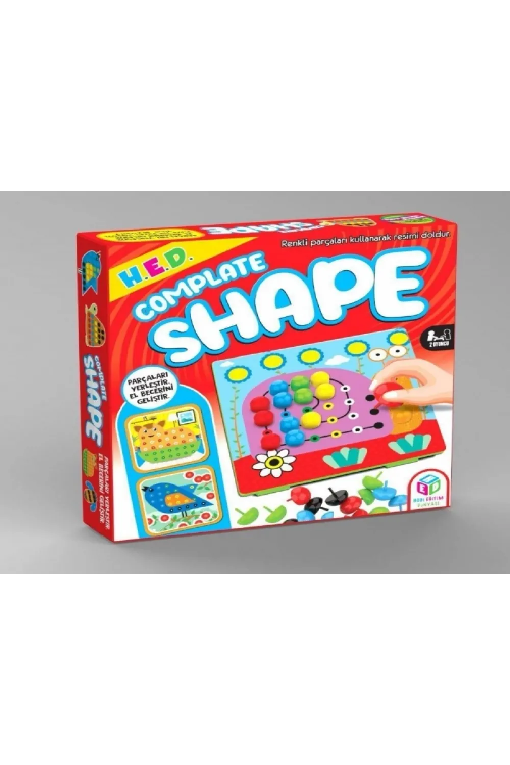 Complate Shape Renklerle Zekanı Konuşturma Oyunu