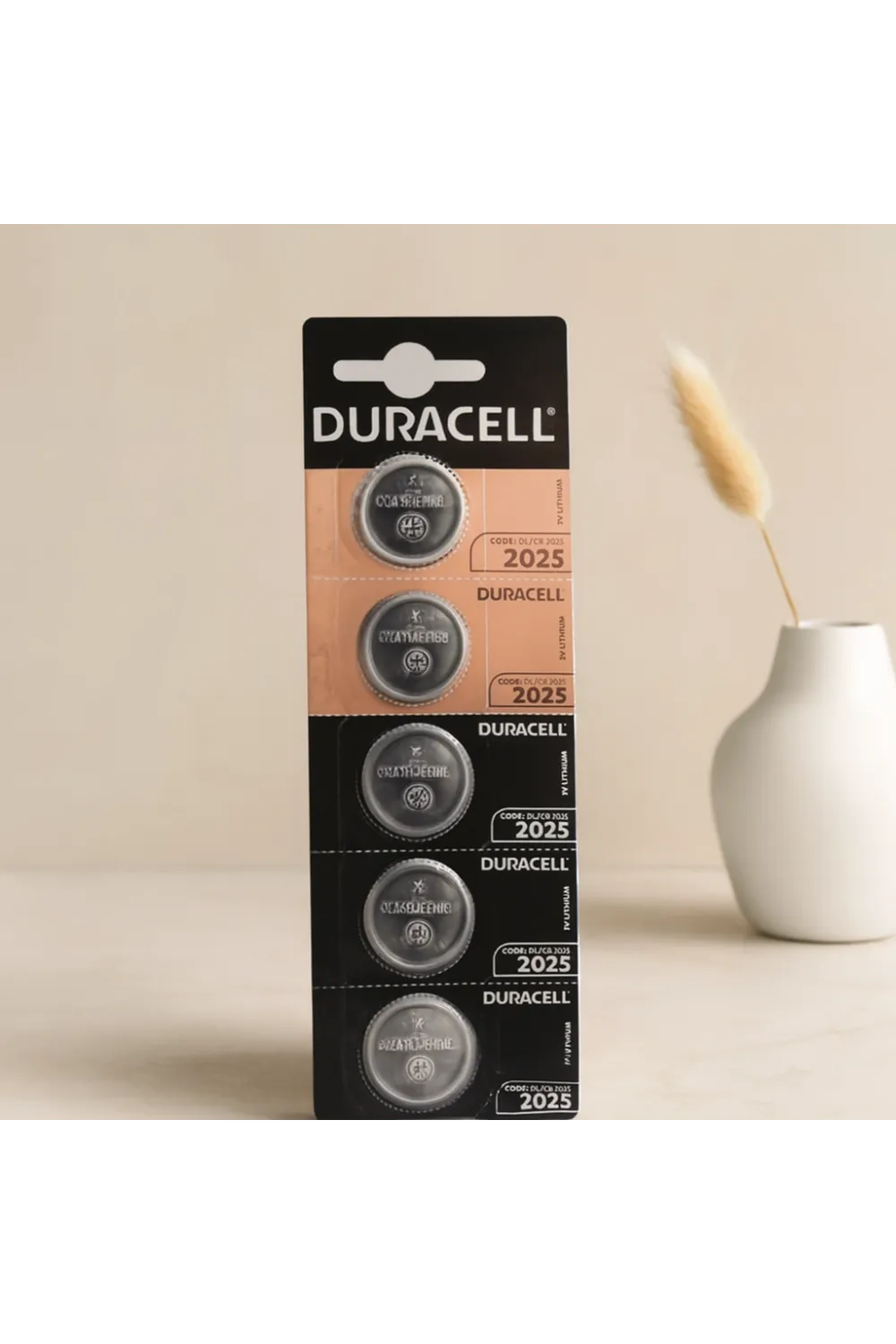 CR2025 Düğme Pil 5li