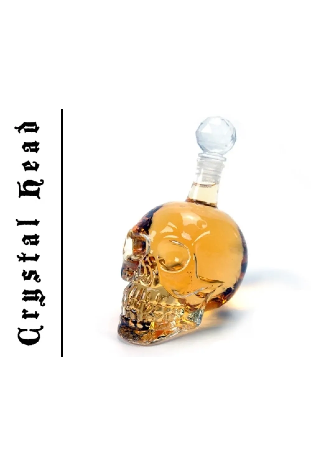 Crystal Head Kuru Kafa Cam Şişe 350 Ml